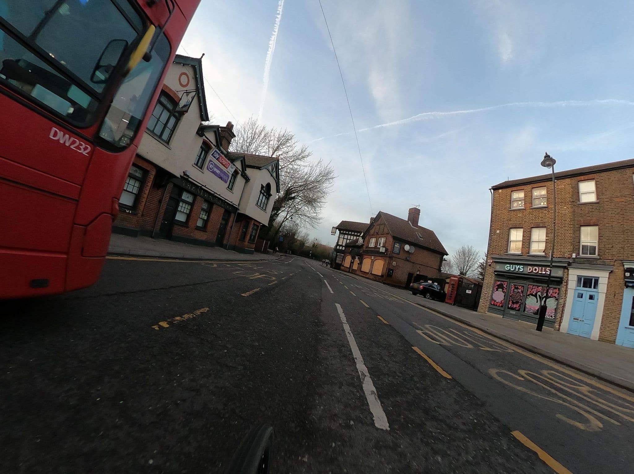 Street view near The Bell, Rainham — © dankarran (CC BY-SA · Mapillary)