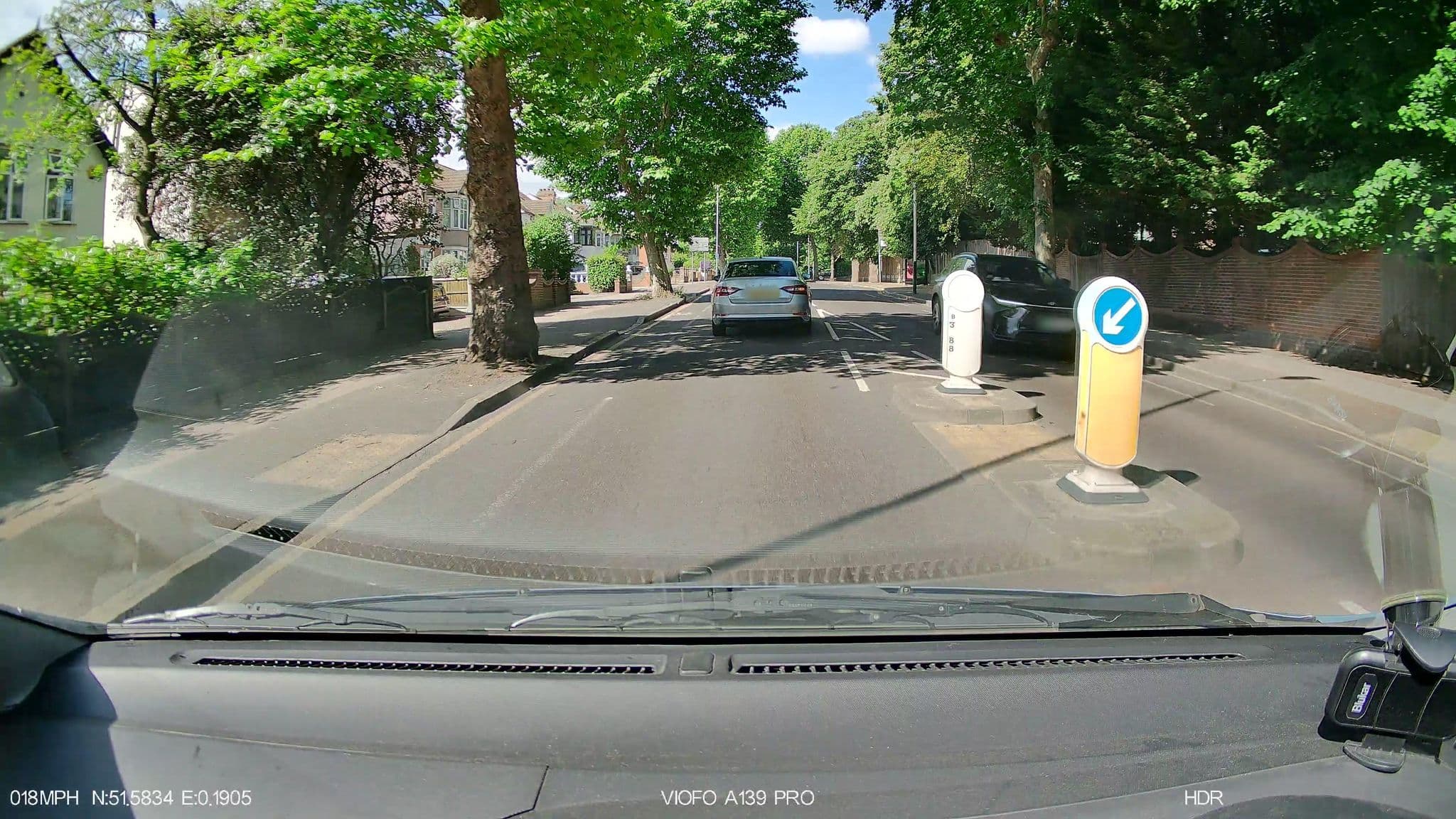 Street view near The Coach House Hotel, Romford — © IpswichEdits (CC BY-SA · Mapillary)