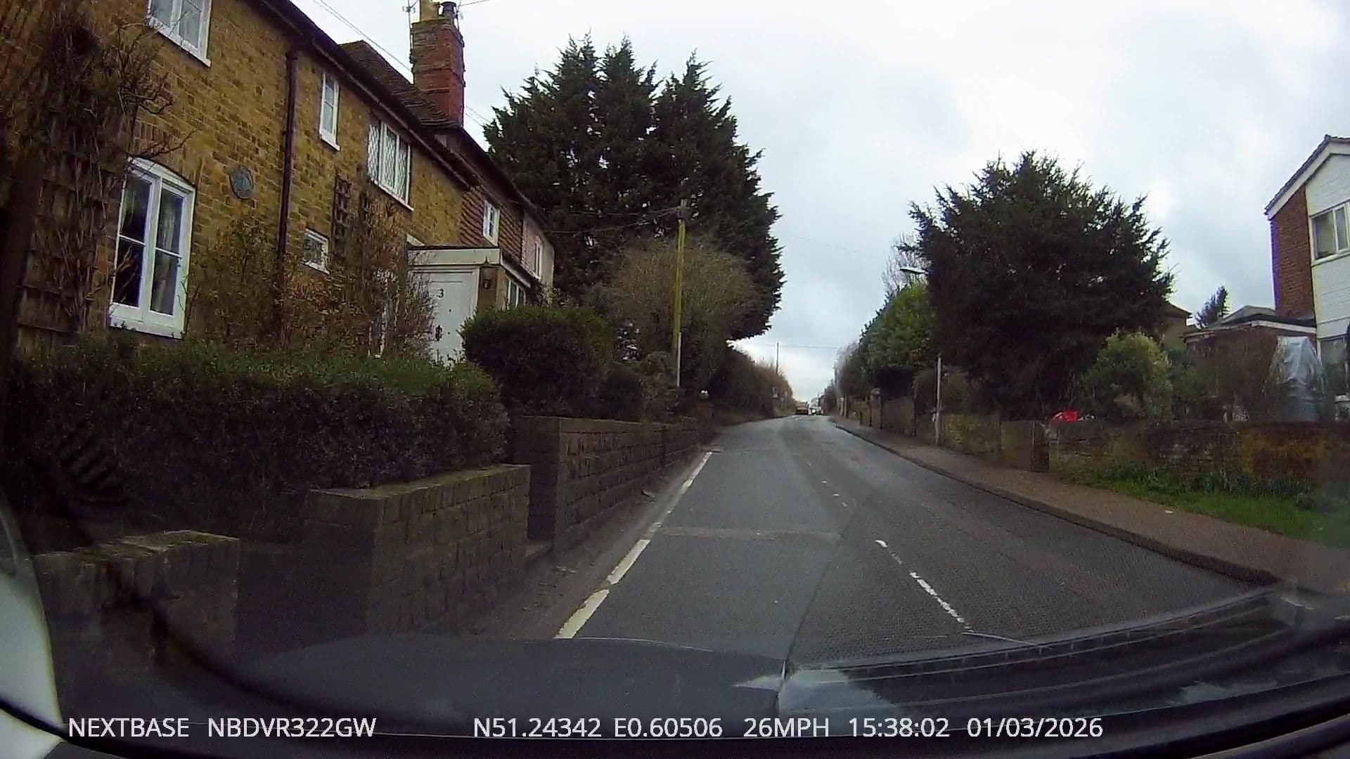 Street view near Kent House Bed and Breakfast, Harrietsham — © tallguy (CC BY-SA · Mapillary)