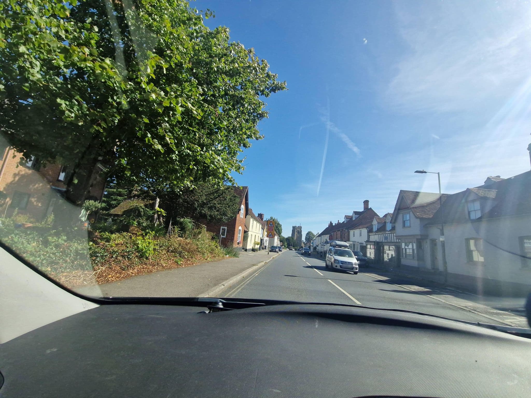Street view near Drapers Hotel Earls Colne, Earls Colne — © edloach (CC BY-SA · Mapillary)
