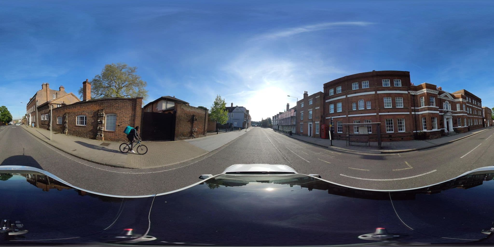 Street view near Greyfriars Lobby, Colchester — © JamesPain (CC BY-SA · Mapillary)