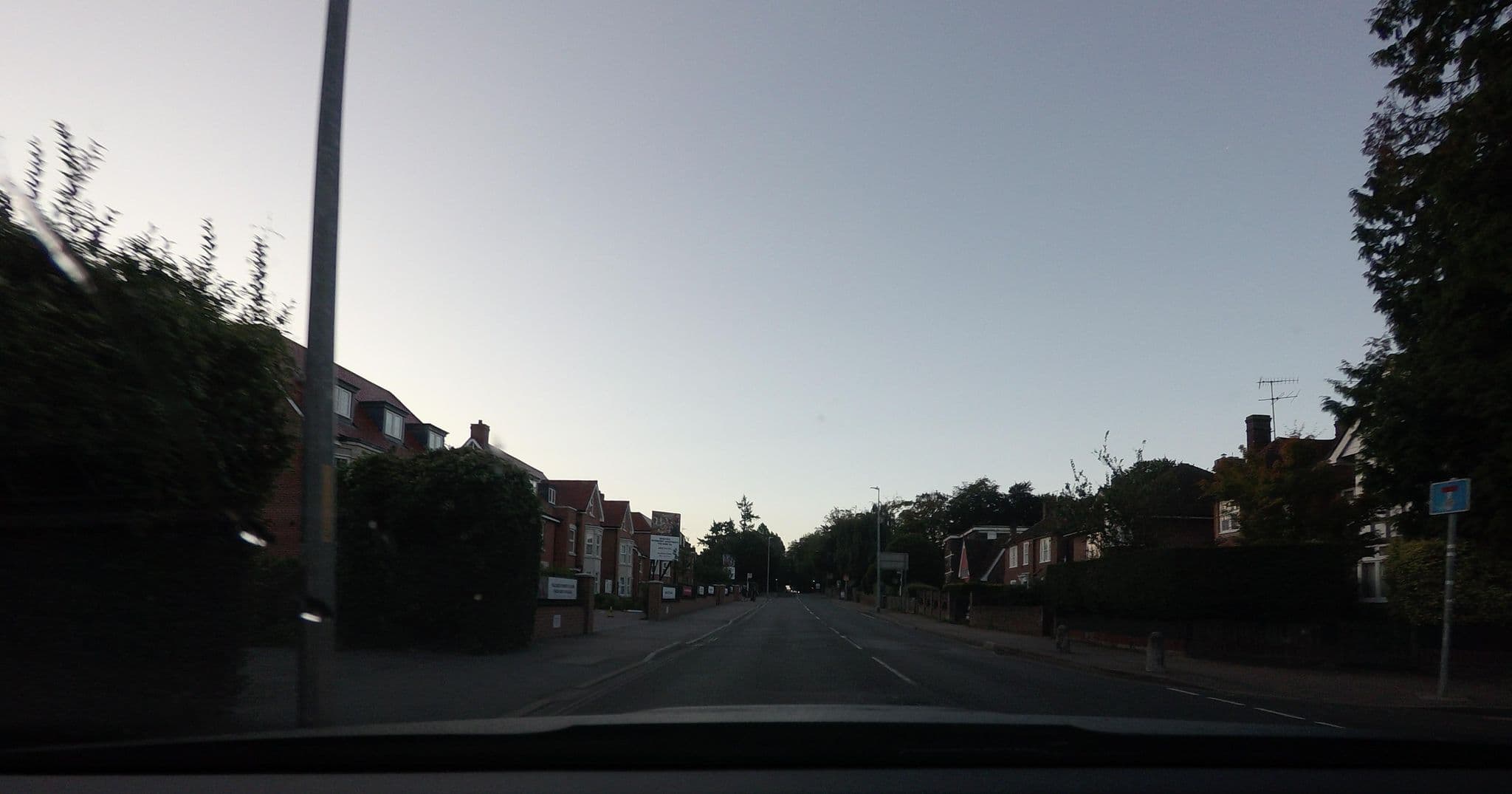Street view near Abbey Lodge Guest House, Canterbury — © tallguy (CC BY-SA · Mapillary)
