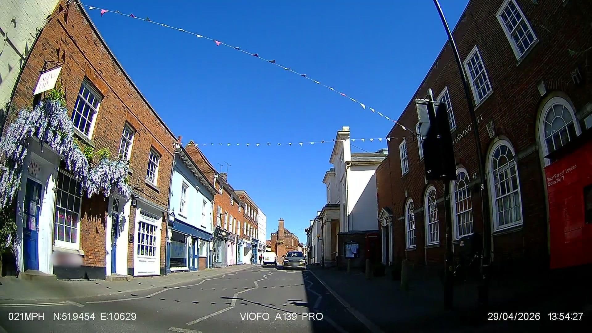 Street view near The Meeting Place, Manningtree — © IpswichEdits (CC BY-SA · Mapillary)