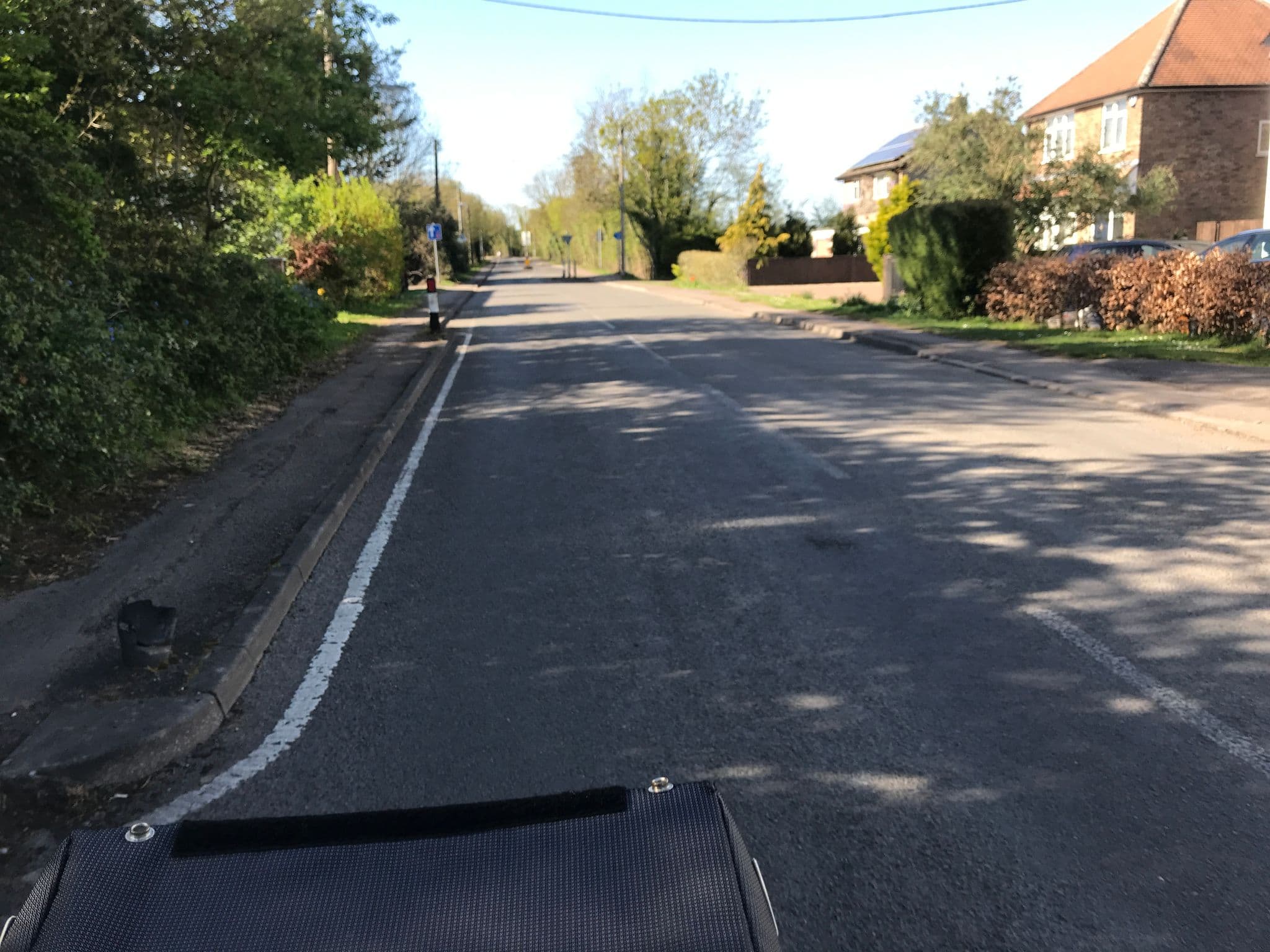 Street view near The Old Red Lion, Fulbourn — © cyclestreets (CC BY-SA · Mapillary)