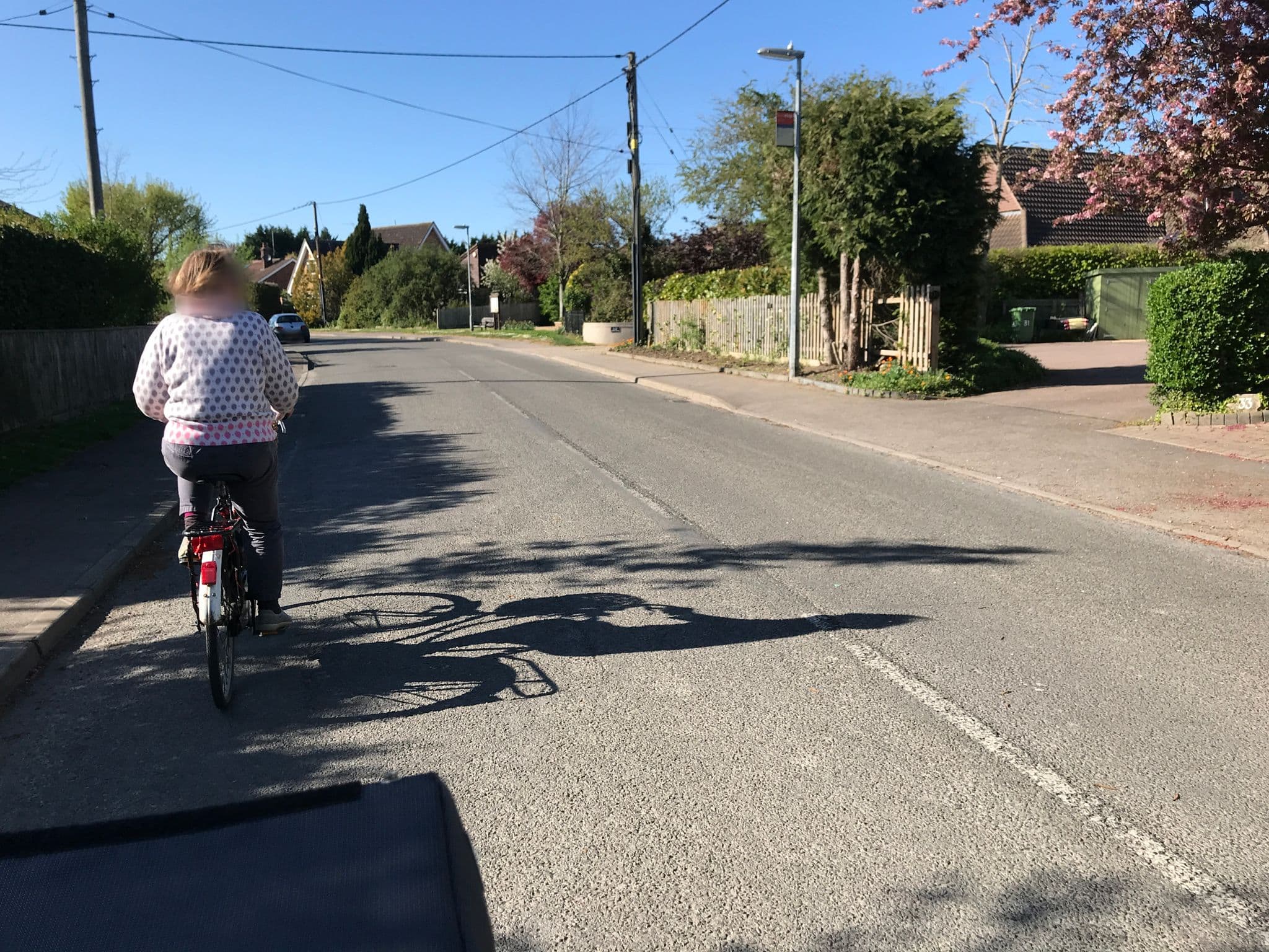 Street view near Corney Grain, Fulbourn — © cyclestreets (CC BY-SA · Mapillary)
