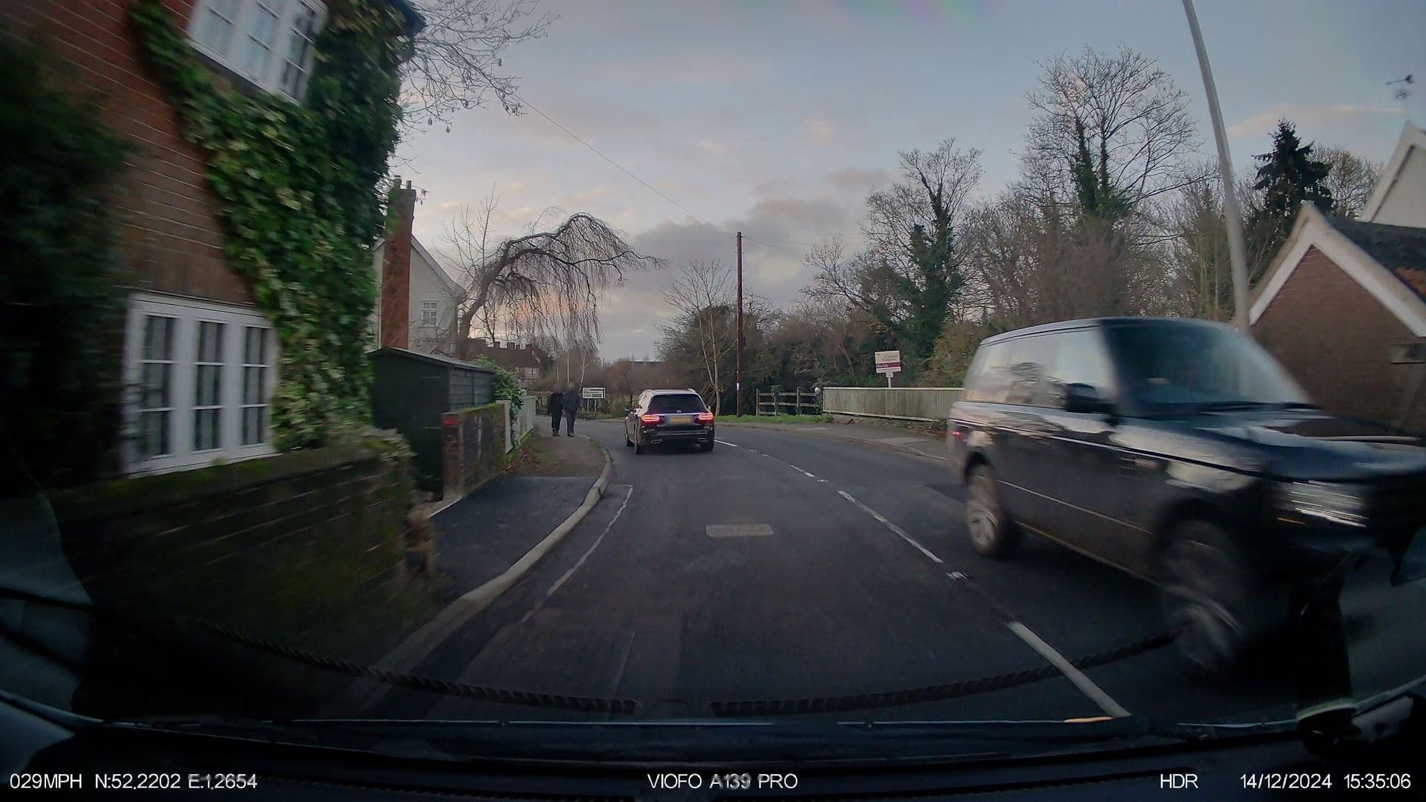 Street view near Bridge House Bed and Breakfast, Framlingham — © IpswichEdits (CC BY-SA · Mapillary)