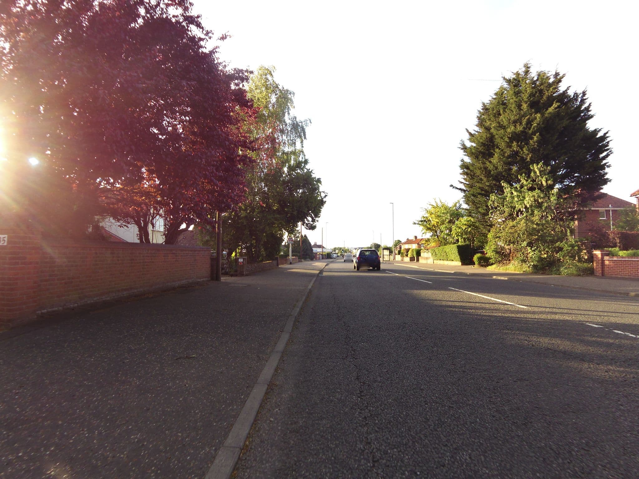 Street view near High Gables, Spixworth — © smsm1 (CC BY-SA · Mapillary)