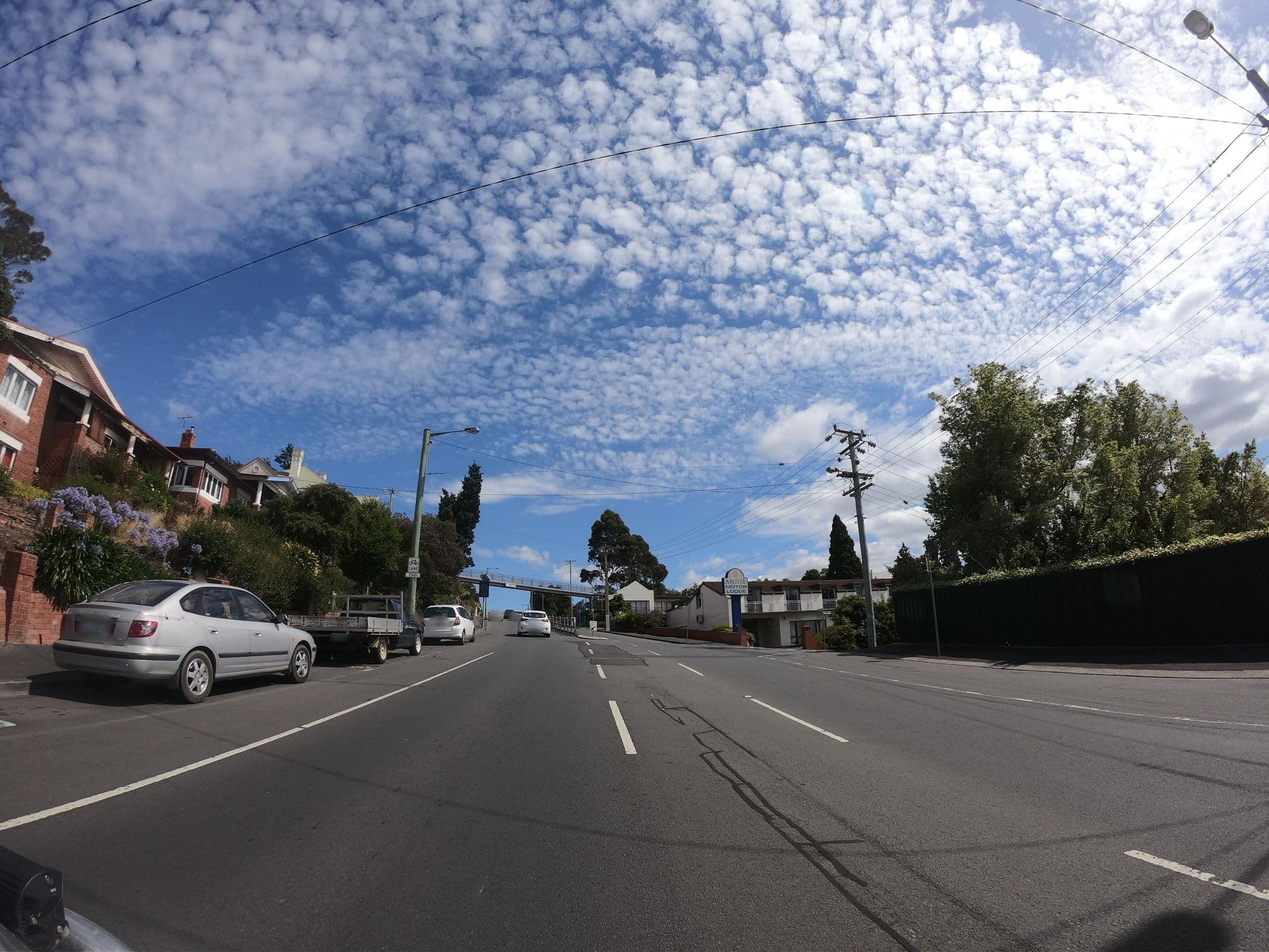Street view near Rydges Hotel, North Hobart — © tastrax (CC BY-SA · Mapillary)