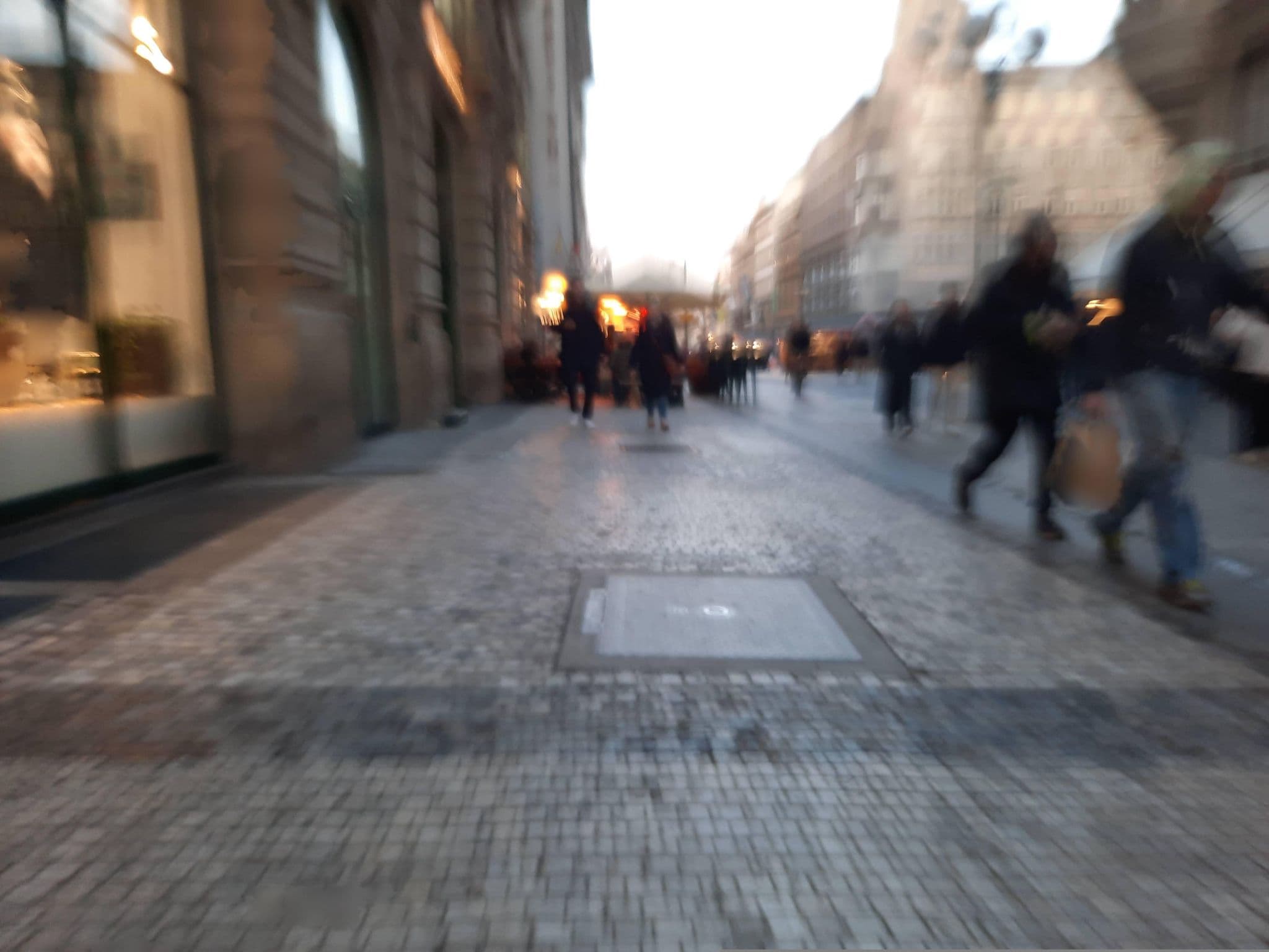 Street view near Prague Inn, Prague