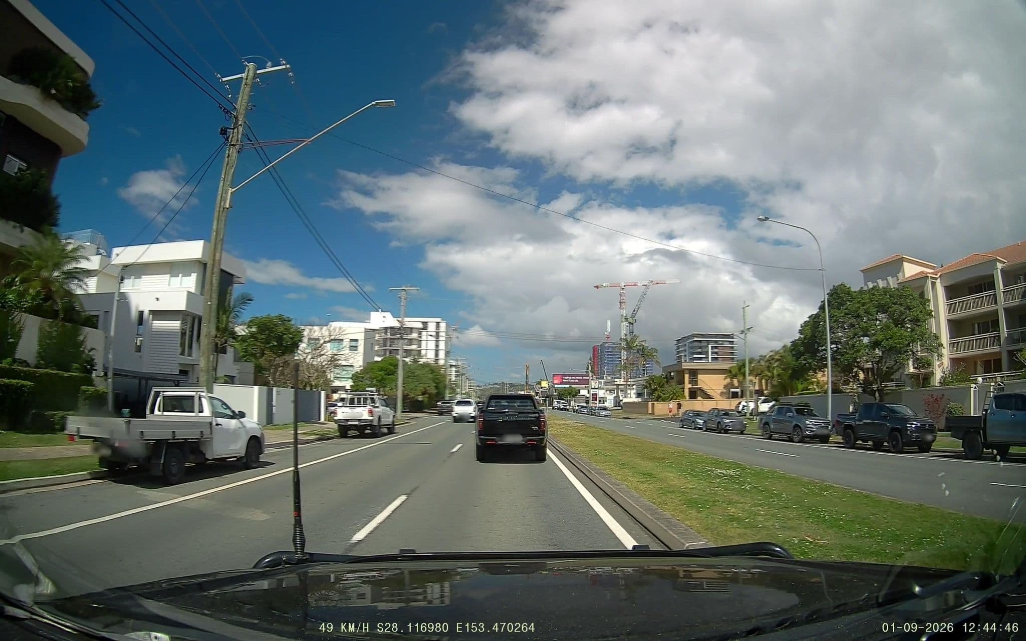 Street view near San Delles Luxury Apartments, Palm Beach — © fizzie (CC BY-SA · Mapillary)