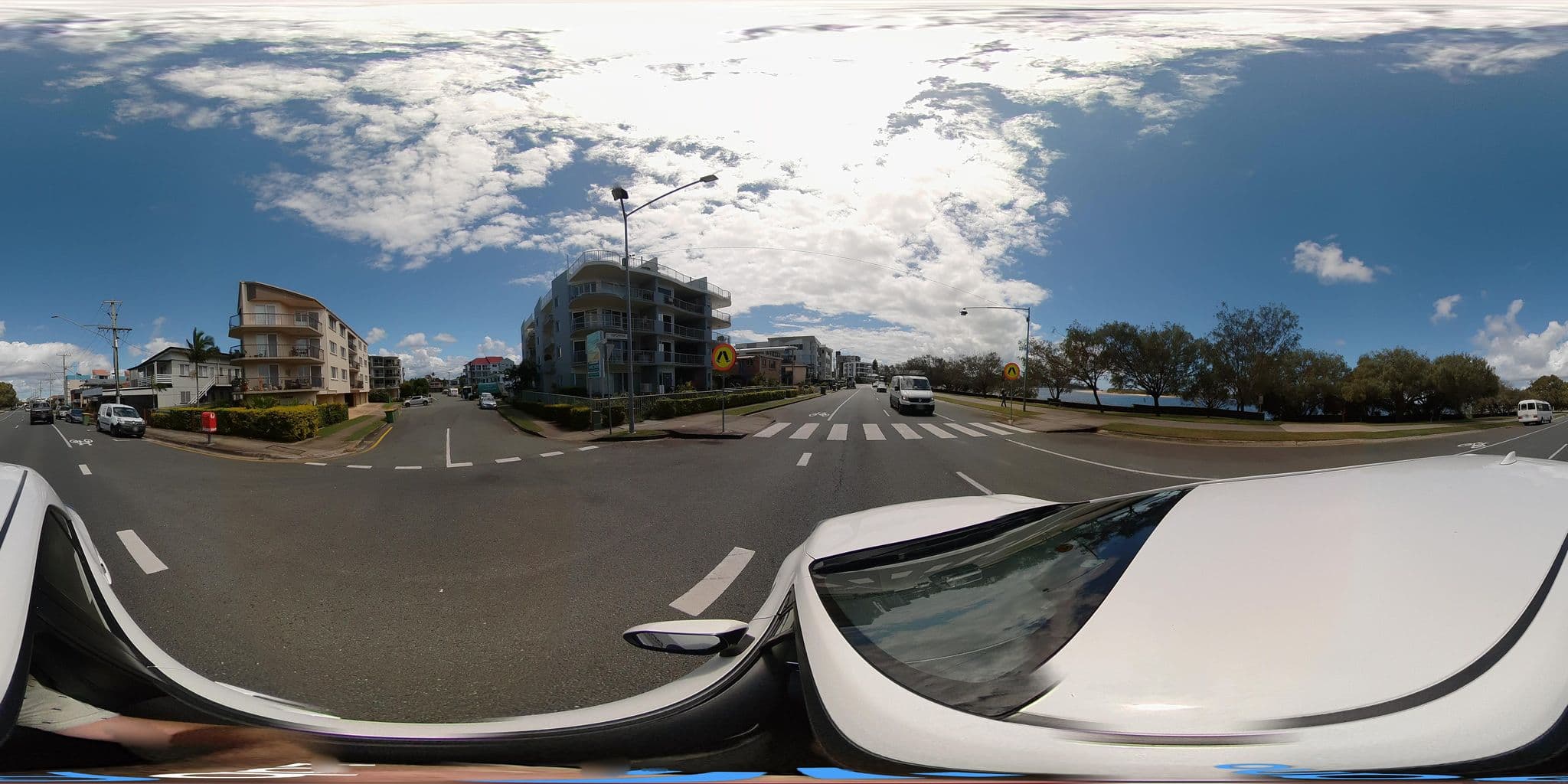 Street view near Sandy Shores, Caloundra — © LukeCWalton (CC BY-SA · Mapillary)