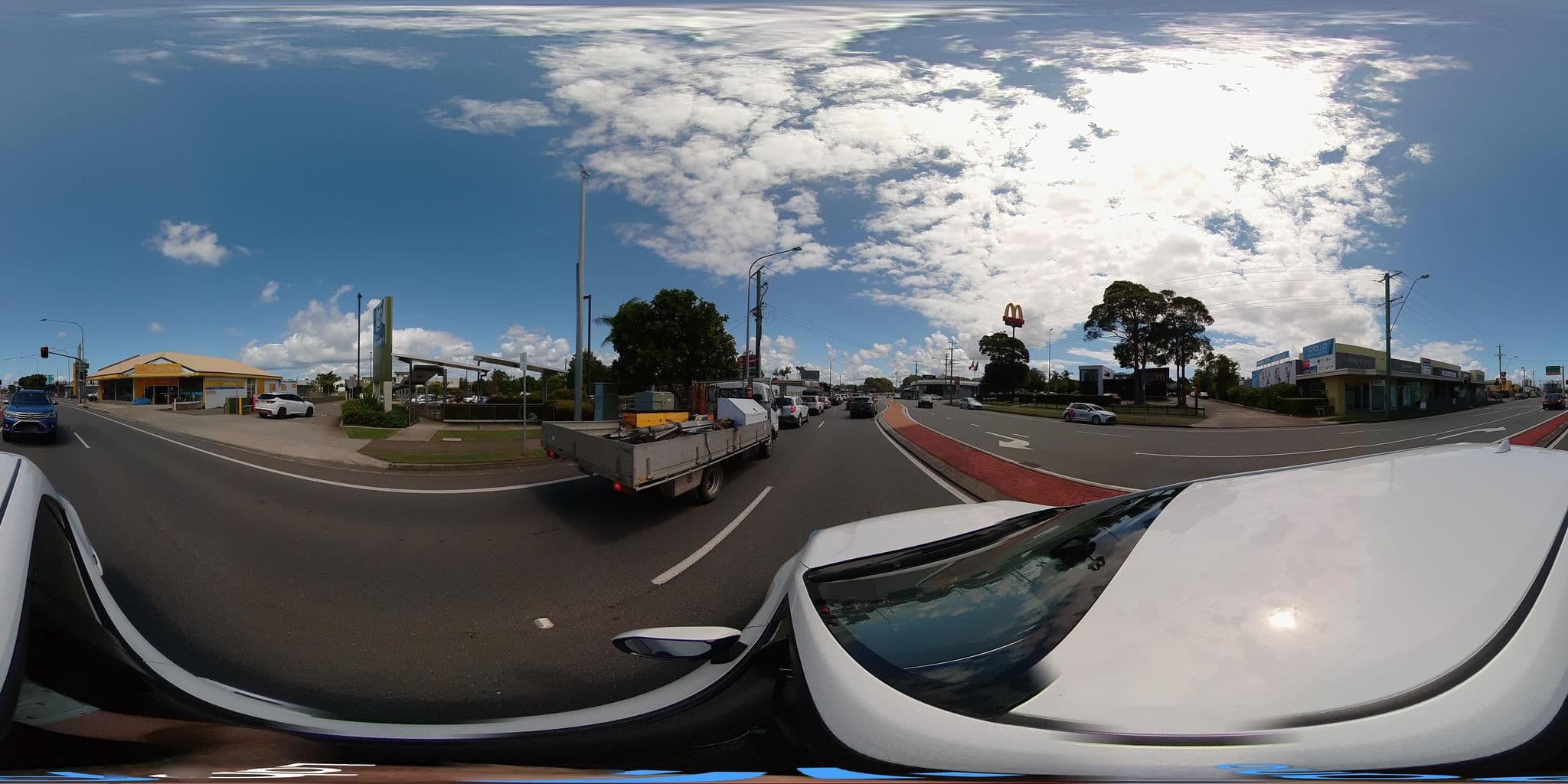 Street view near Moorings Resort, Caloundra — © LukeCWalton (CC BY-SA · Mapillary)