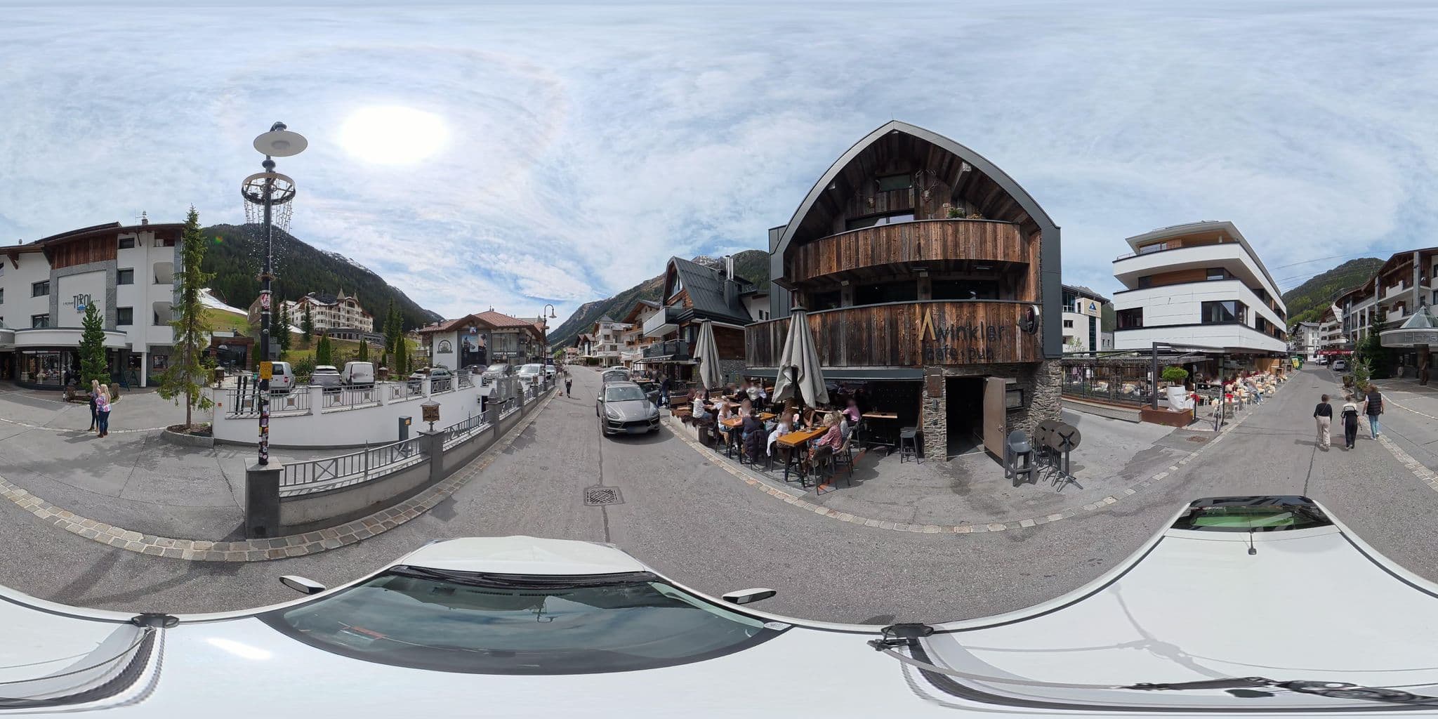 Street view near Winkler, Ischgl