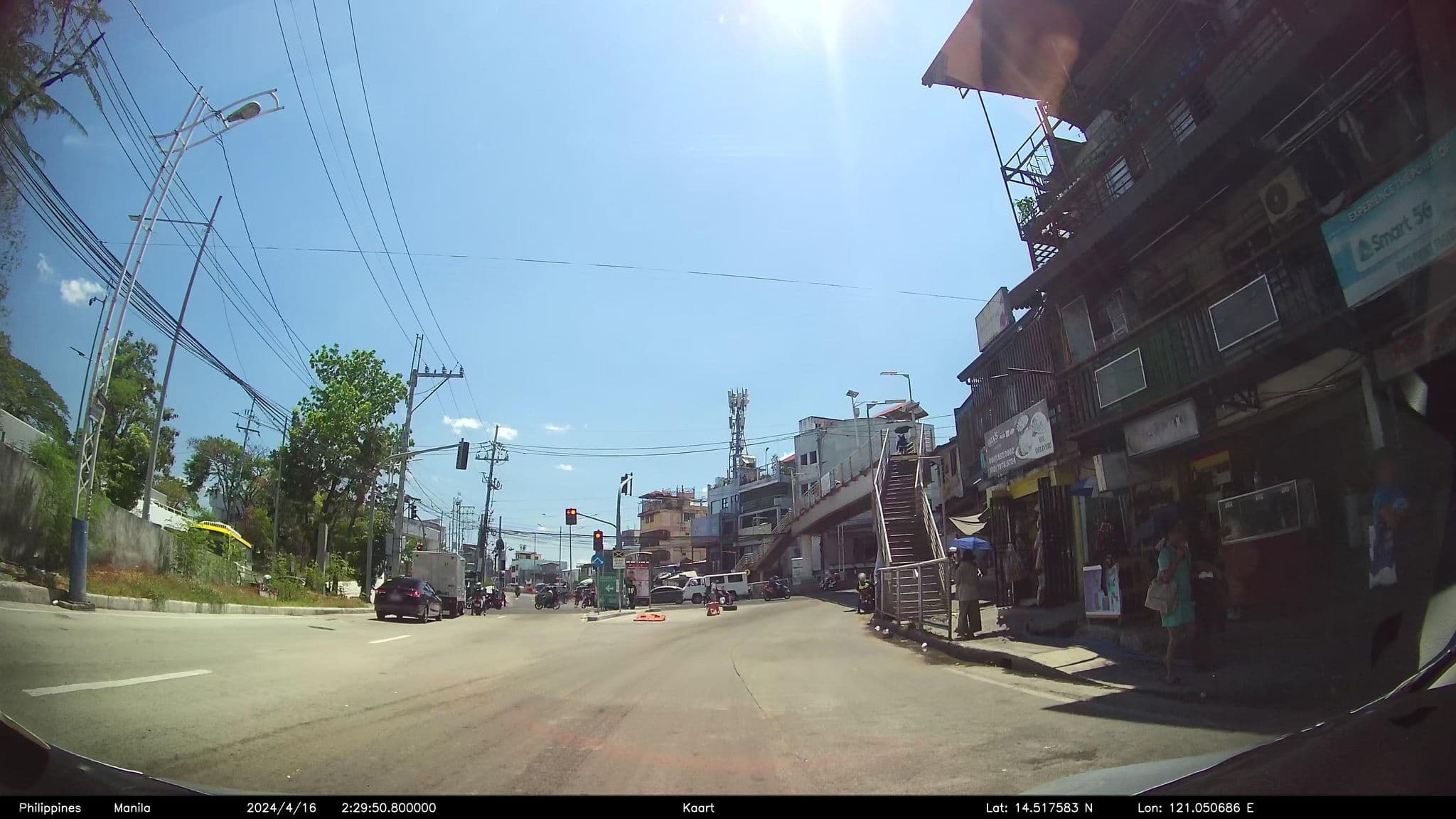 Street view near Sea Breeze Resort And Restaurant, Upper Bicutan — © kaart_4 (CC BY-SA · Mapillary)