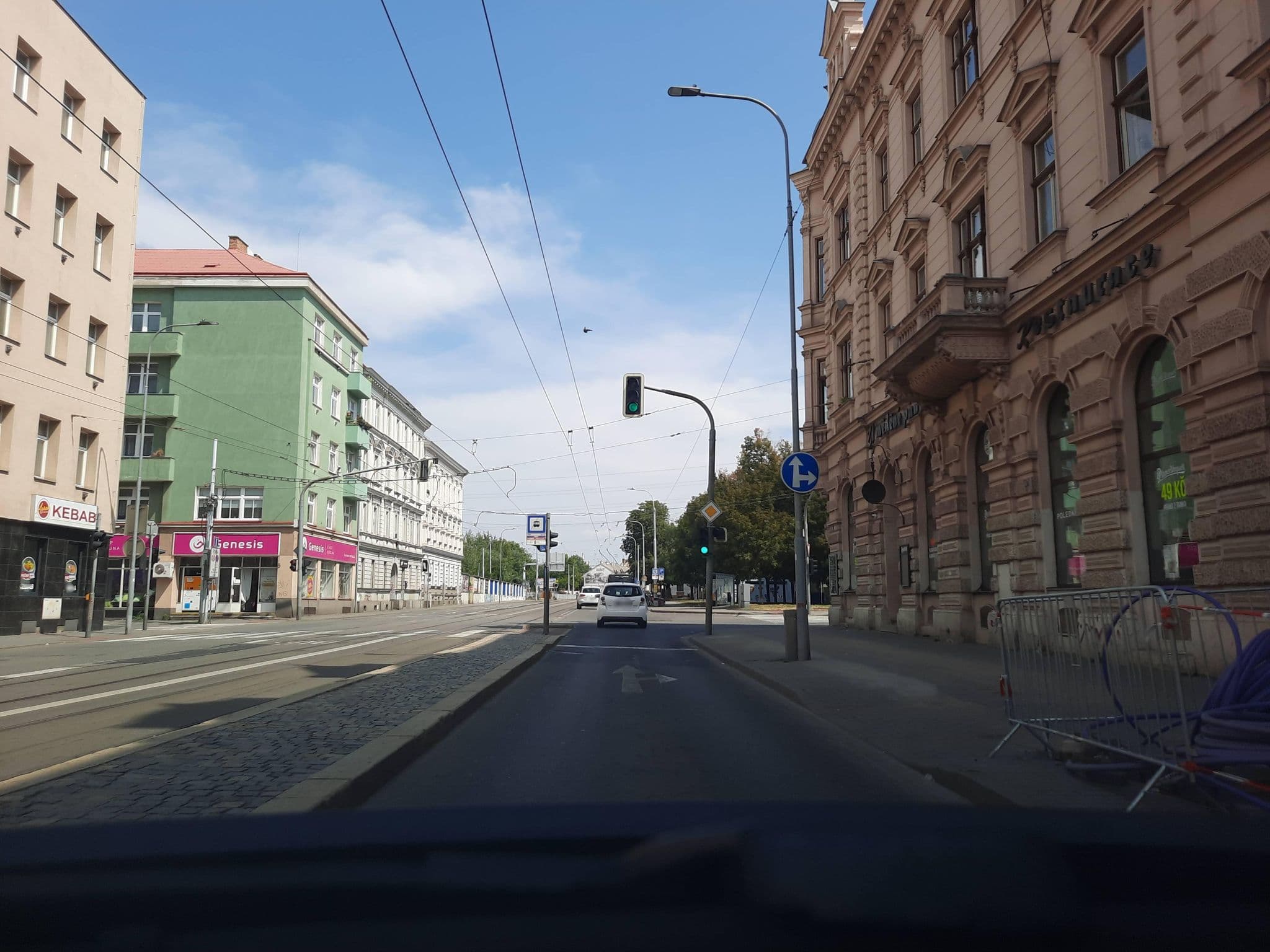 Street view near Euro Apartments, Černovice — © ondrejlopatka (CC BY-SA · Mapillary)