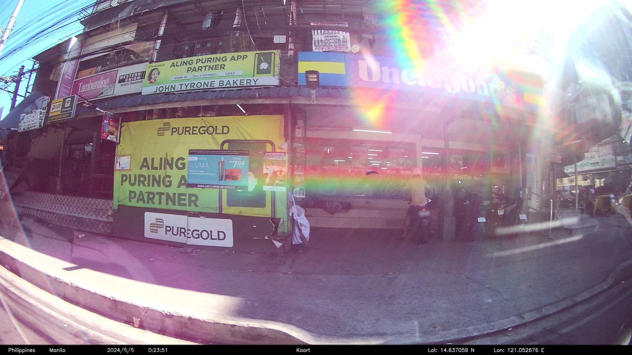 Street view near Matapat Dormitory, Quezon City — © kaartcam (CC BY-SA · Mapillary)