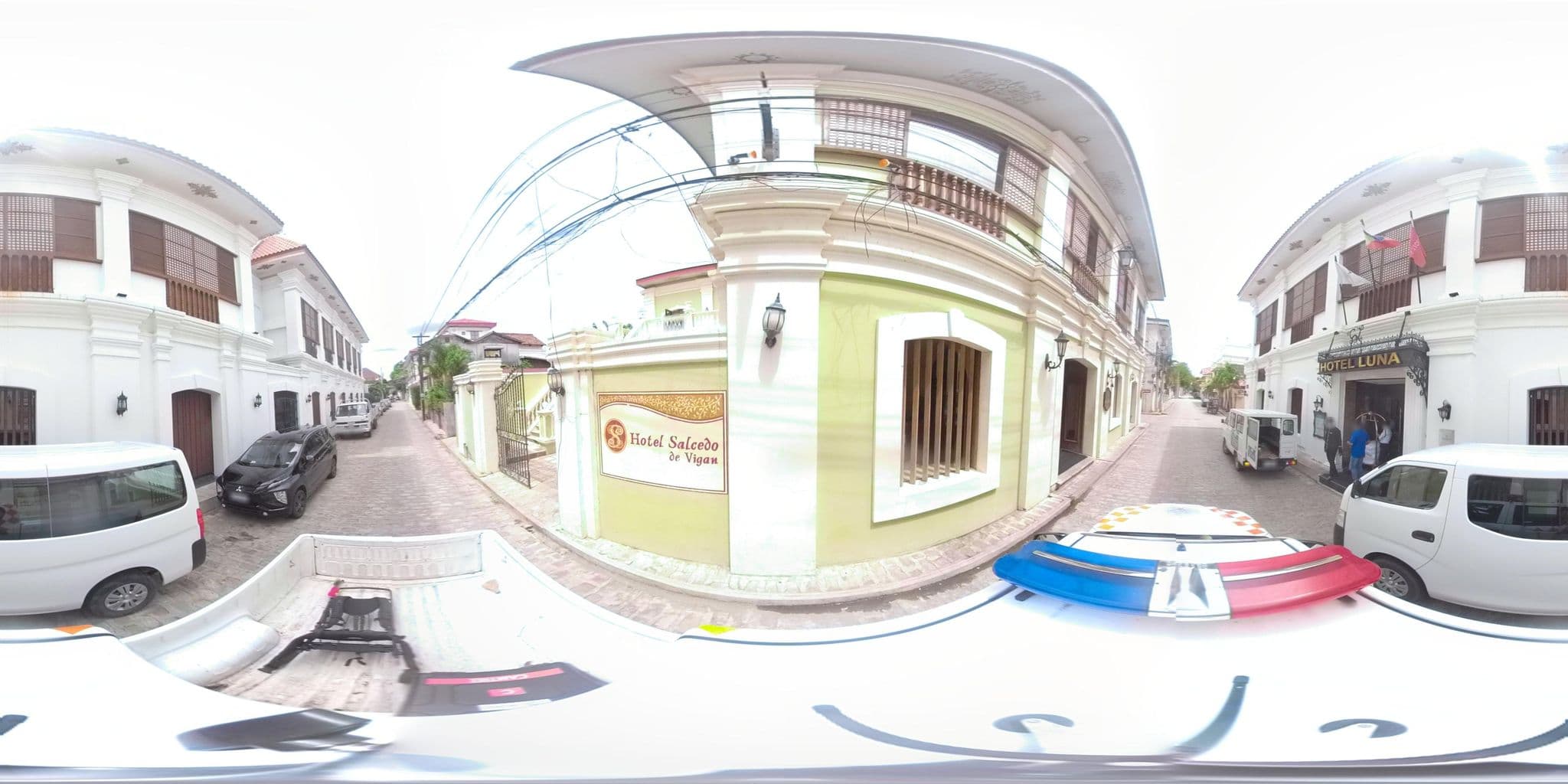 Street view near Hotel Luna Pool, Vigan — © srdpmapping (CC BY-SA · Mapillary)