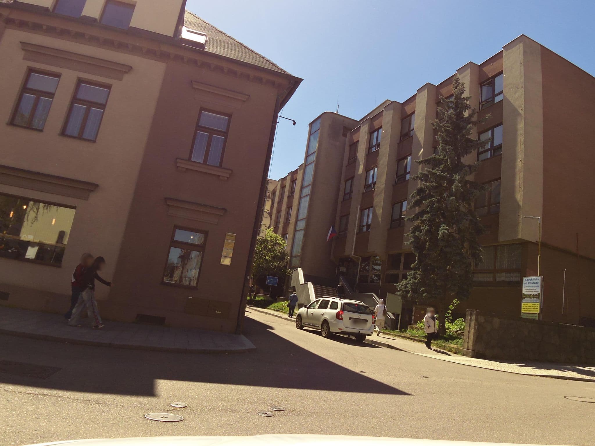 Street view near Hotel Atlas, Benešov — © fell3 (CC BY-SA · Mapillary)