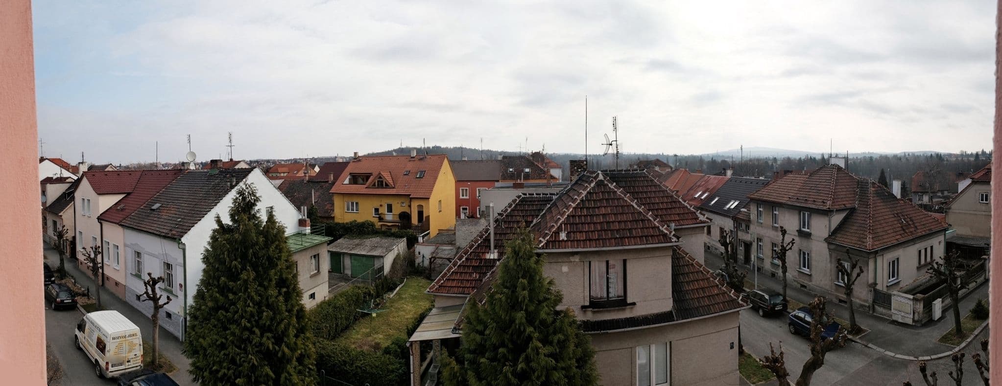 Street view near U Gigantu, Pilsen — © txllxt (CC BY-SA · Mapillary)
