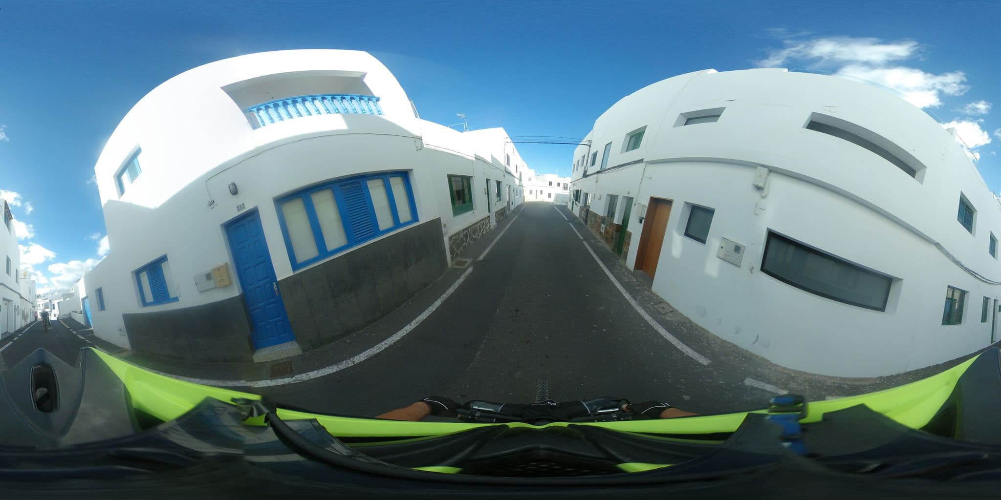 Street view near Nympha, Punta de Mujeres — © javiersanp (CC BY-SA · Mapillary)