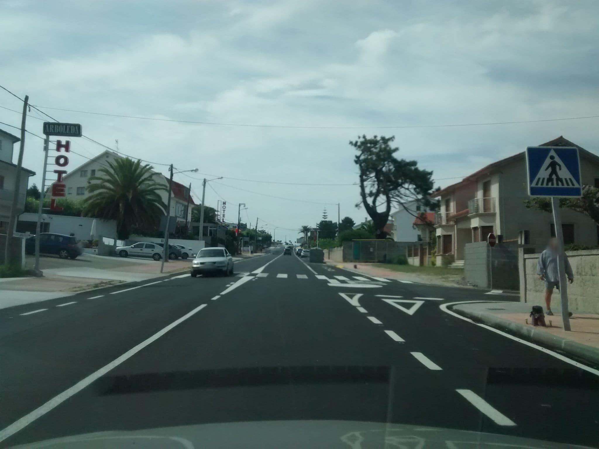 Street view near Hotel Arboleda, Portonovo — © msevilla00 (CC BY-SA · Mapillary)