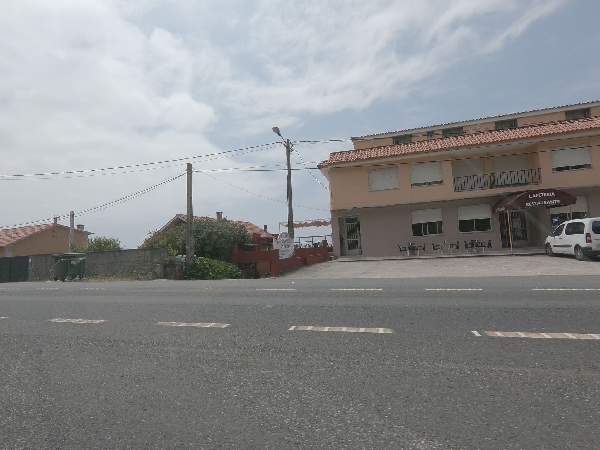 Street view near Hotel Soremma, Baiona — © sanjorgepinho (CC BY-SA · Mapillary)