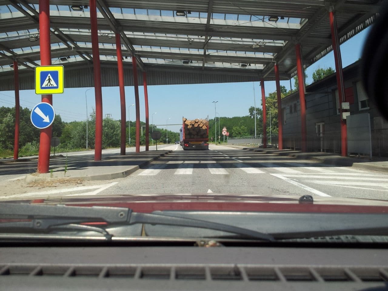 Street view near Gas Truck centrum, Hodonín — © durko_freemap (CC BY-SA · Mapillary)