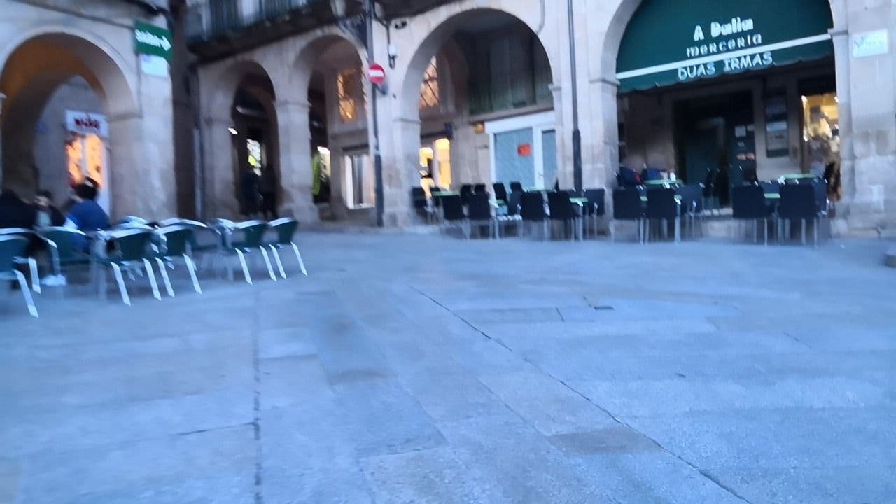 Street view near O Trisquel, Ourense — © sanjorgepinho (CC BY-SA · Mapillary)