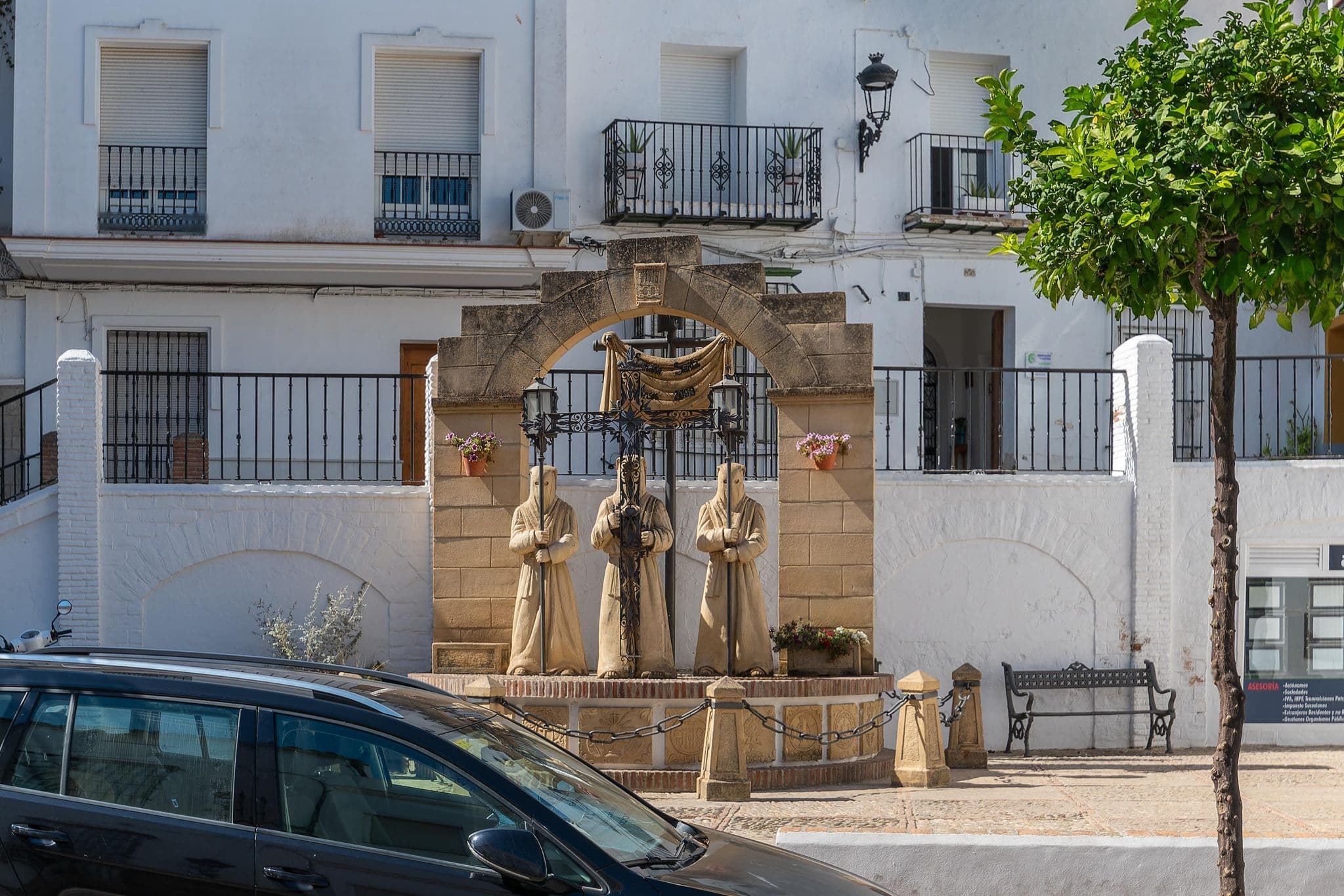 Street view near Hotel Real de Veas, Arcos de la Frontera — © algirdasc (CC BY-SA · Mapillary)