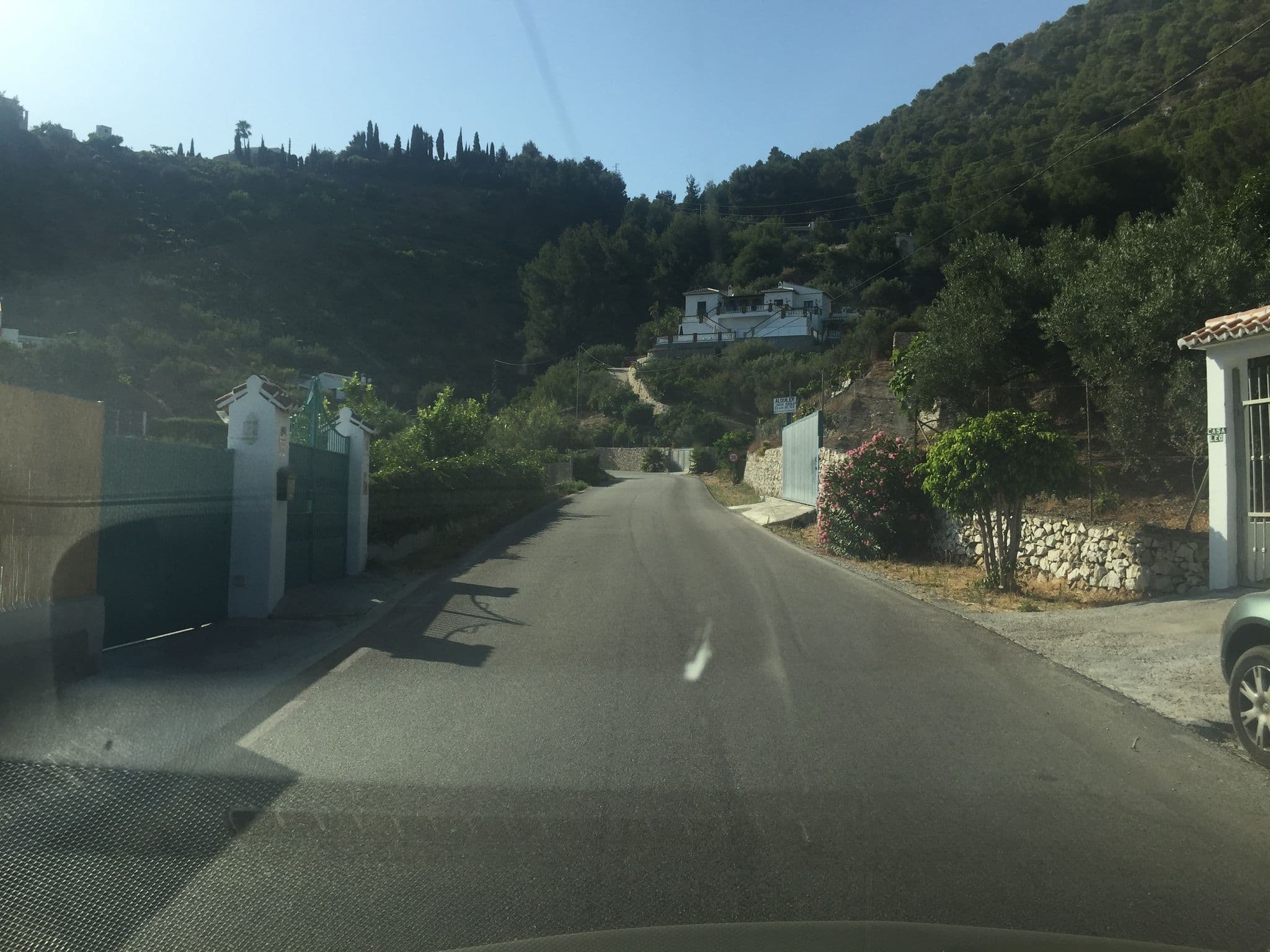Street view near Cortijo del Pino, Frigiliana — © fod (CC BY-SA · Mapillary)
