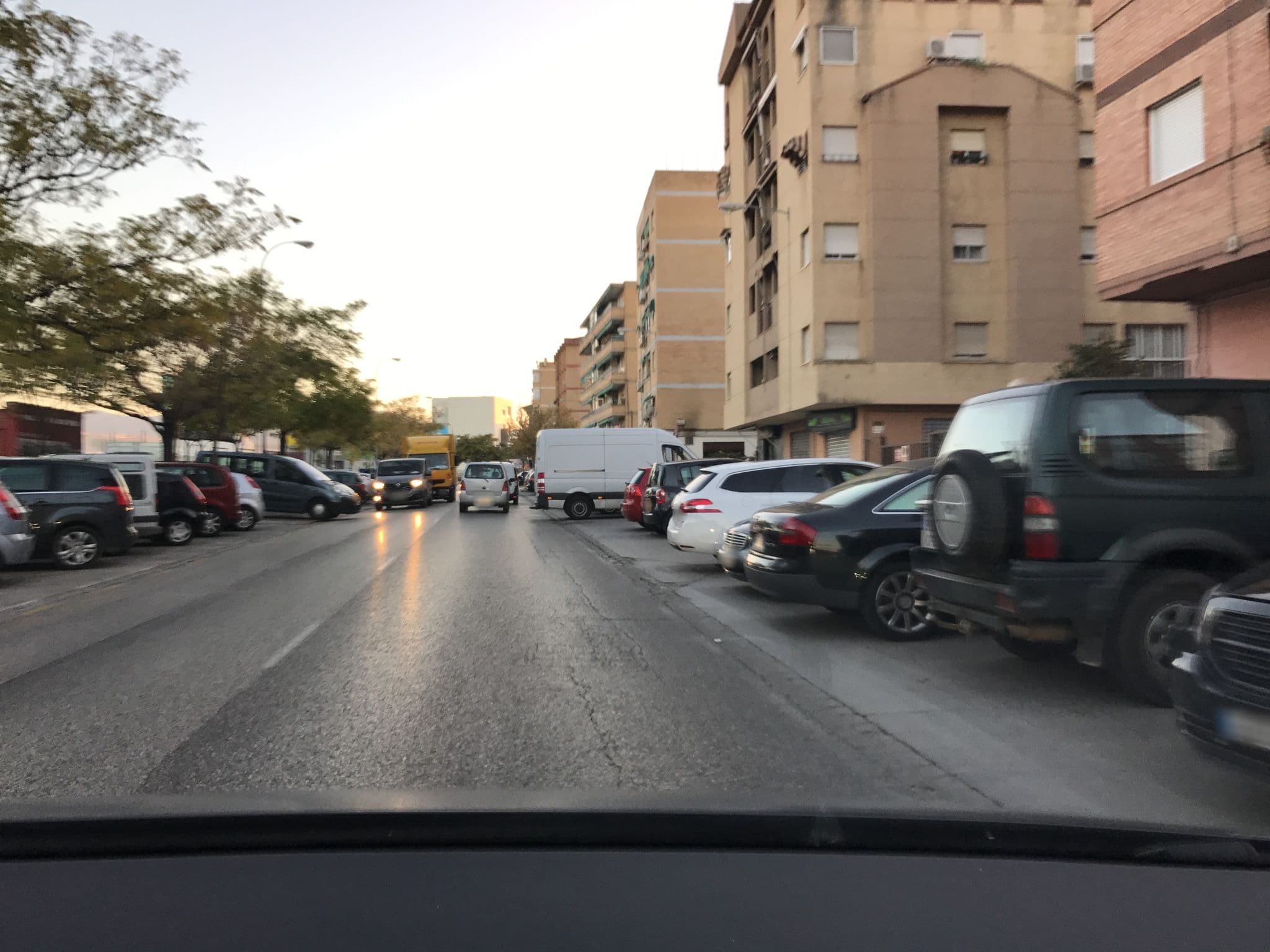Street view near student houses, Huétor Vega — © rainerup (CC BY-SA · Mapillary)