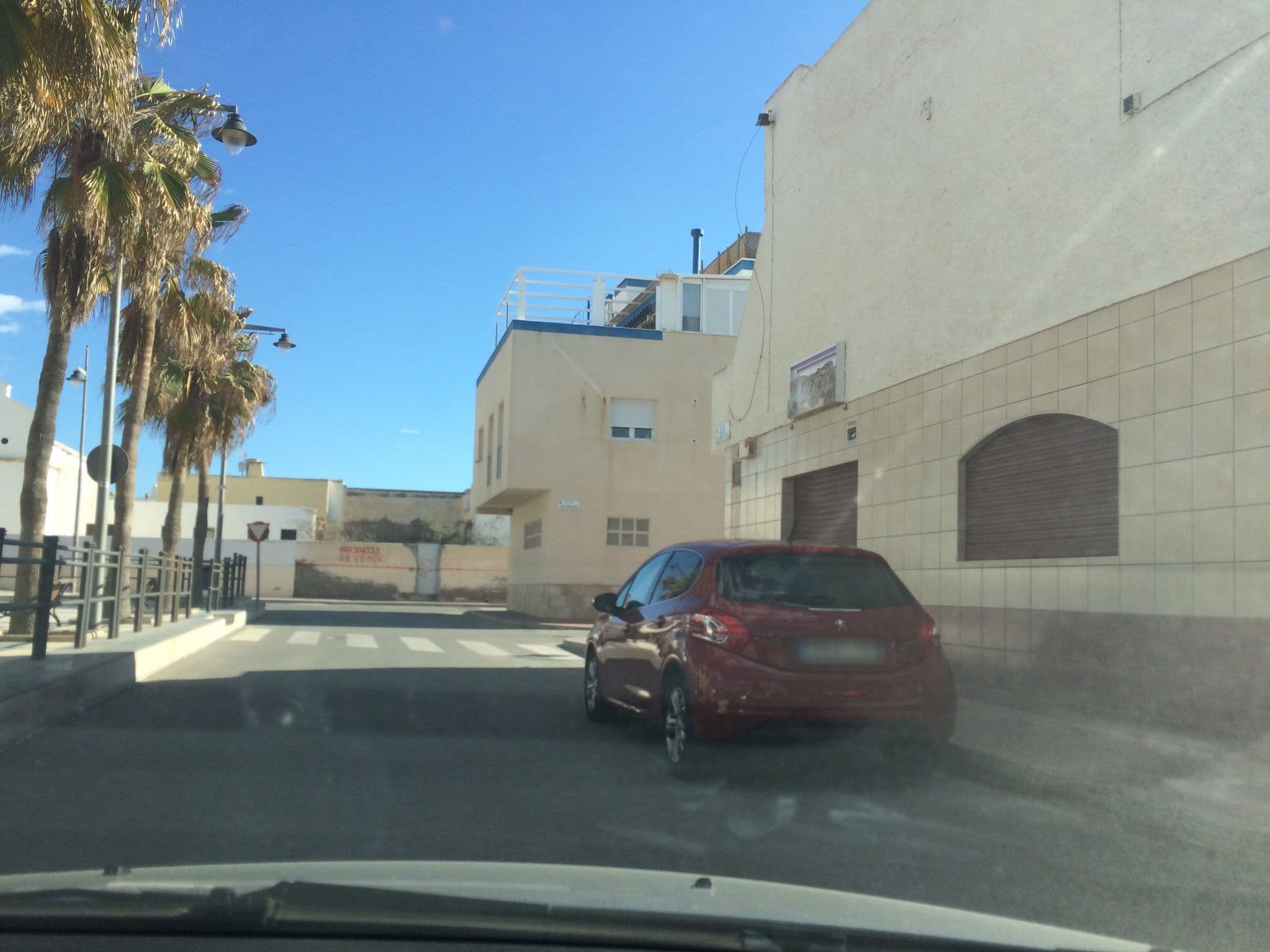 Street view near Be Free El Cabo Hostal, Retamar — © 1000io (CC BY-SA · Mapillary)