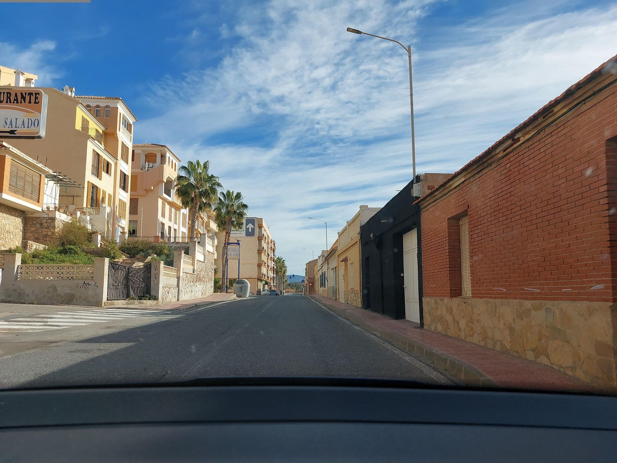 Street view near Pueblo Salado Apartamentos, Mazarrón — © Manfred66 (CC BY-SA · Mapillary)
