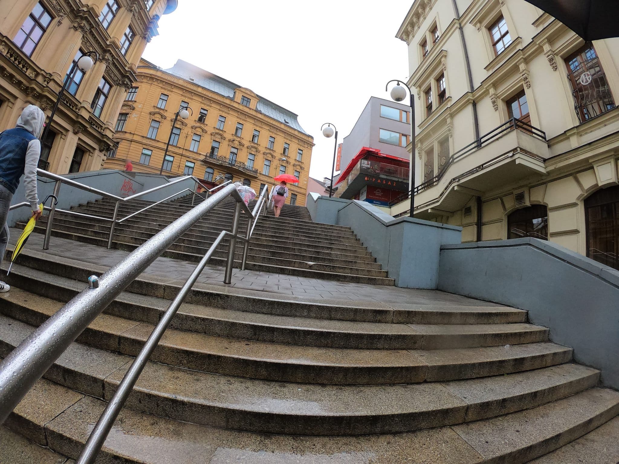 Street view near Grandhotel Brno, Brno střed — © richlv (CC BY-SA · Mapillary)