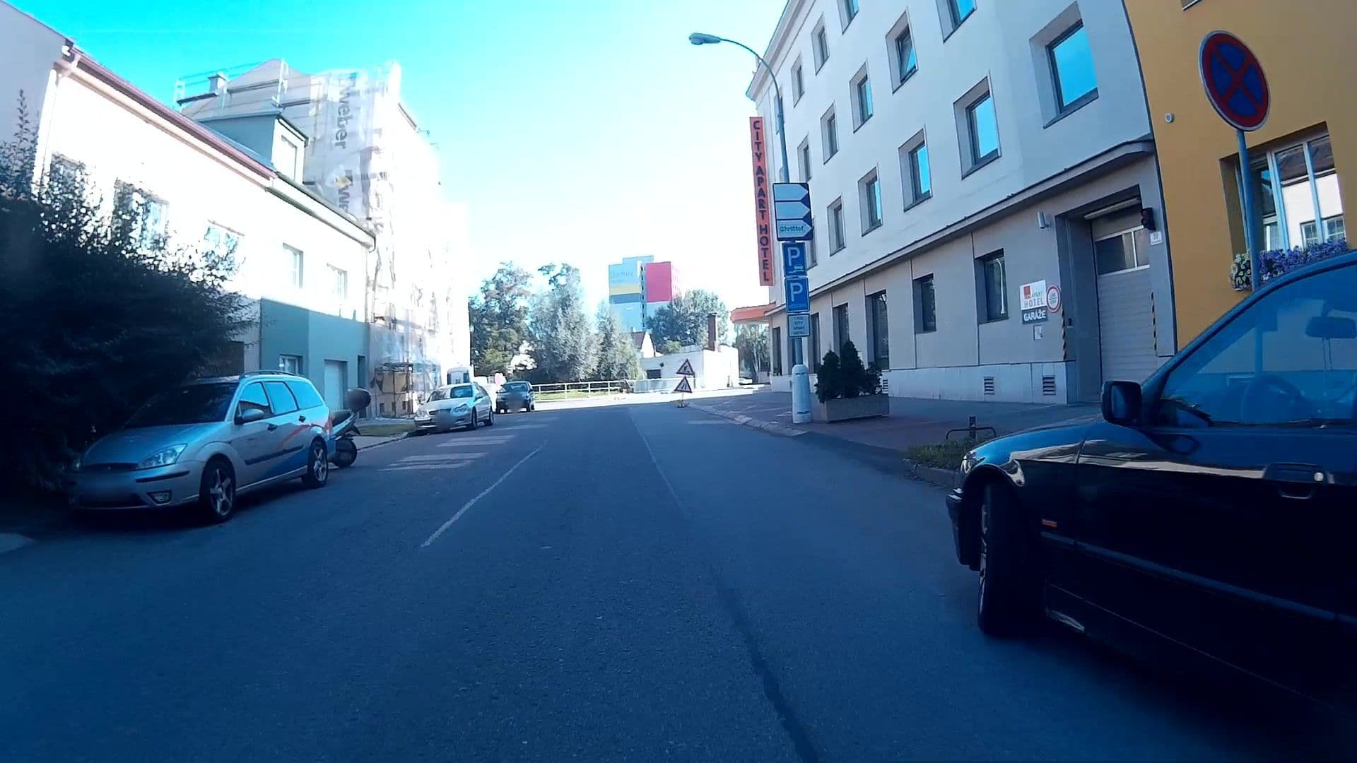 Street view near City Apart Hotel Brno, Brno-jih — © hcz (CC BY-SA · Mapillary)