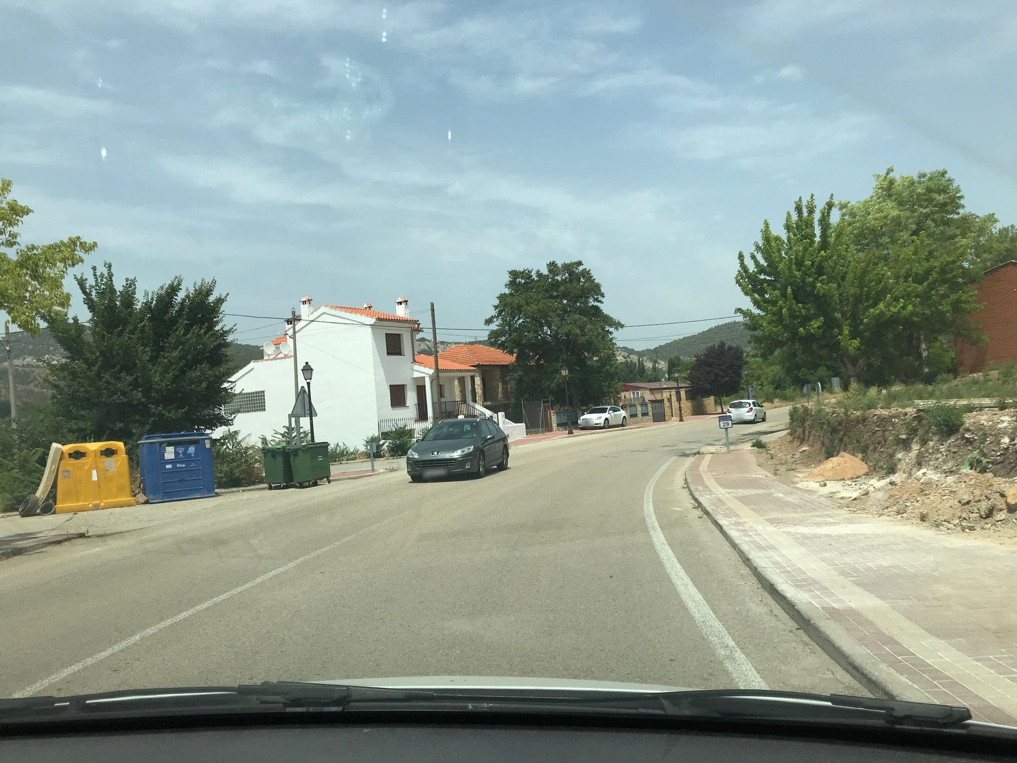 Street view near Hostal Rosario, Priego — © calile (CC BY-SA · Mapillary)