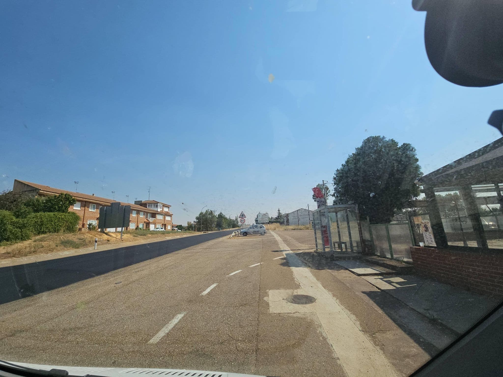 Street view near Hotel Madrileño, Mayorga — © Ralvar (CC BY-SA · Mapillary)