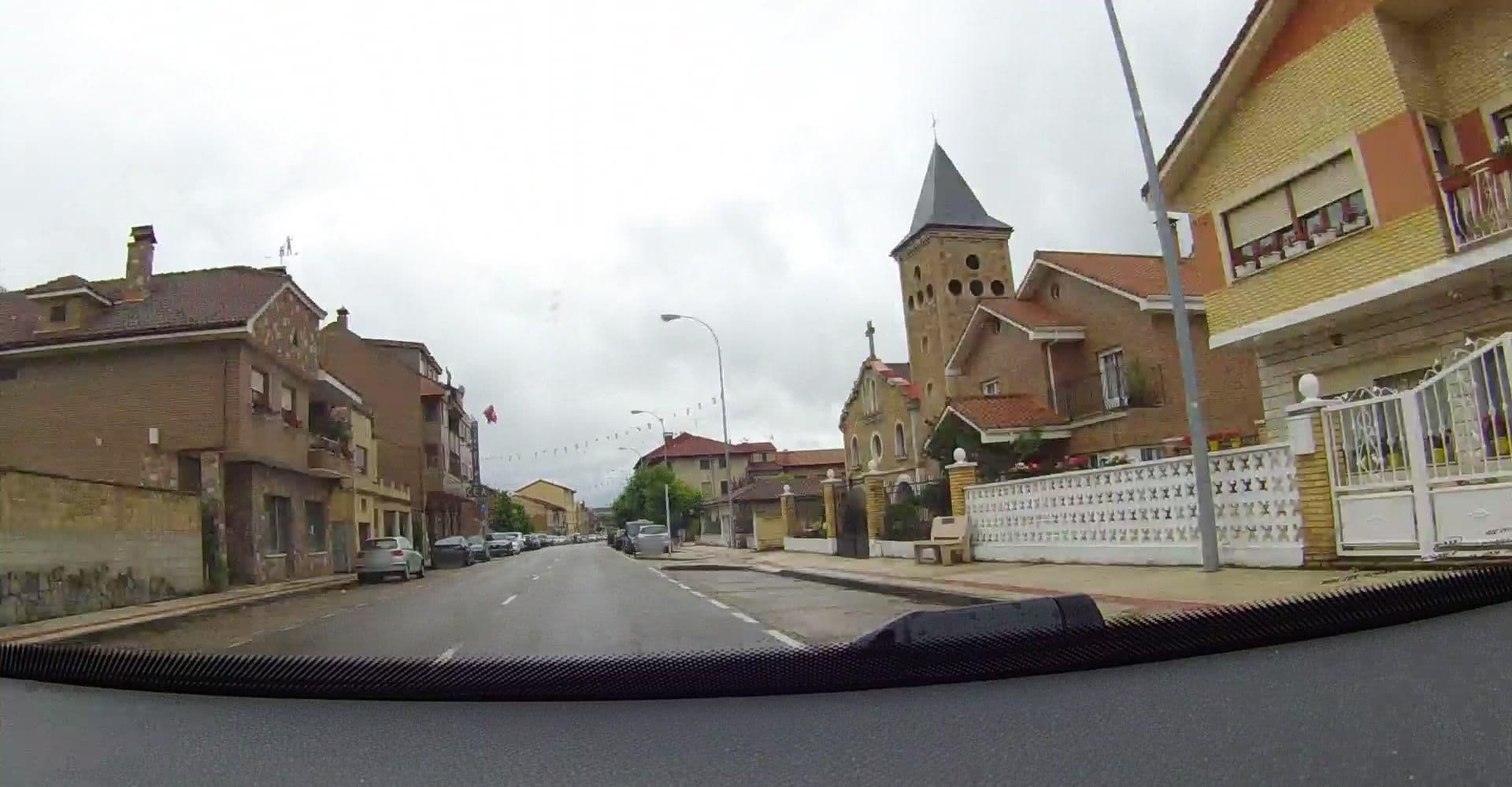 Street view near Casa Rural la Muria, Valderrueda — © VincentVE (CC BY-SA · Mapillary)