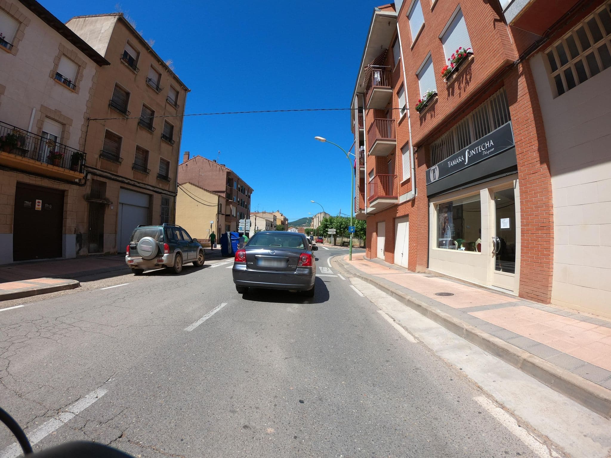 Street view near Hotel Rey Sancho, Fuenmayor — © rubencarbonero (CC BY-SA · Mapillary)