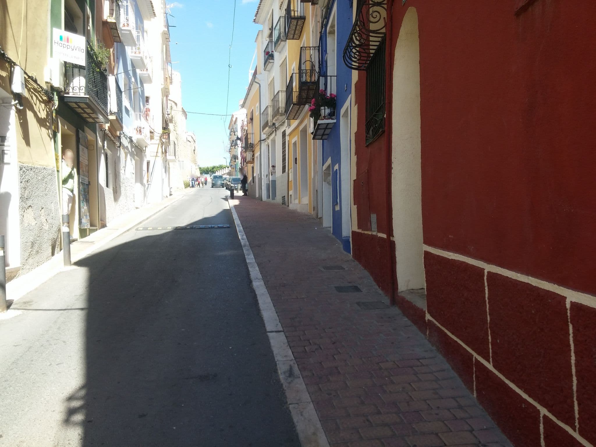 Street view near Happy Villa - Apartments, Villajoyosa — © demosgis (CC BY-SA · Mapillary)