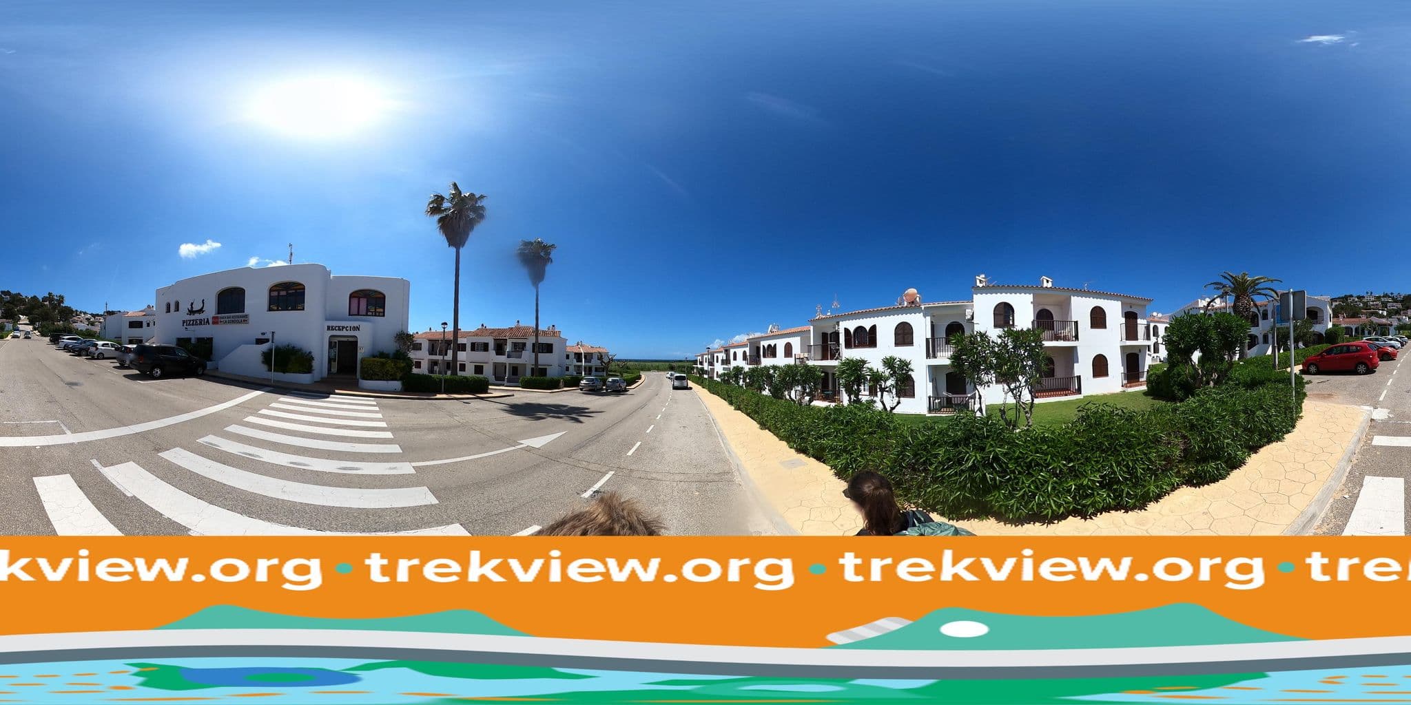 Street view near Playa Gold Apartments Son Bou, Alaior — © trekviewed (CC BY-SA · Mapillary)
