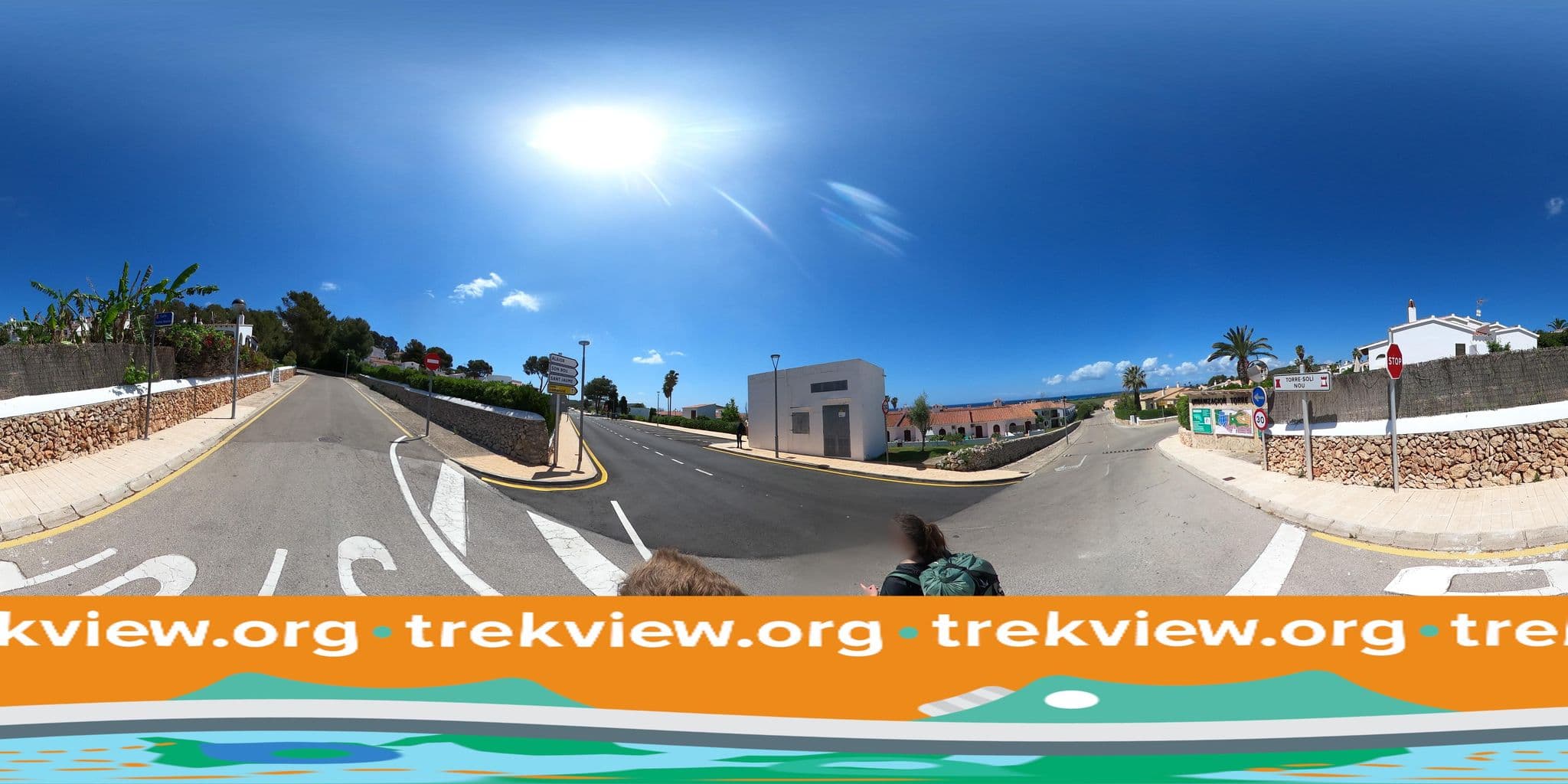 Street view near Villas 83A/B Nord, Sud, Son Bou, Alaior — © trekviewed (CC BY-SA · Mapillary)