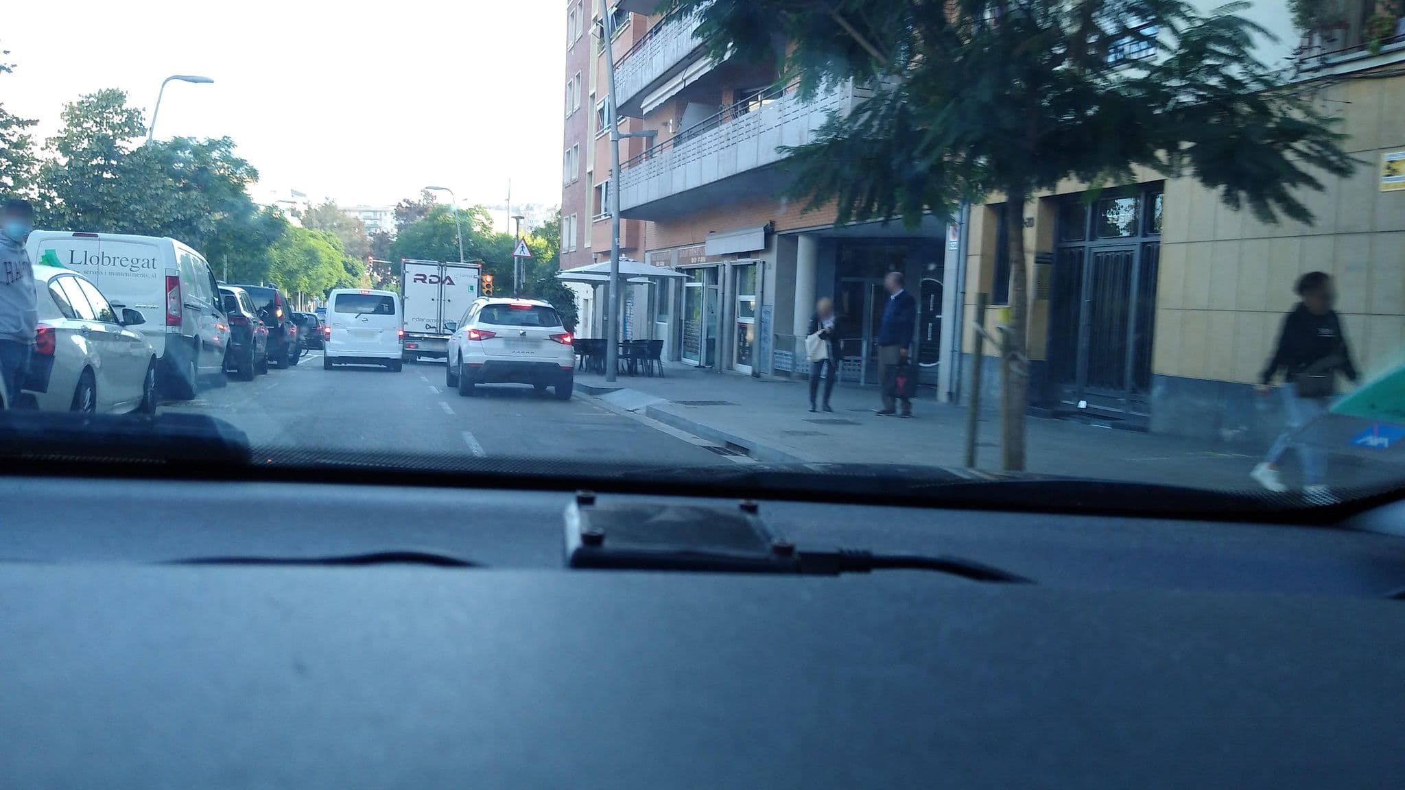 Street view near Apartment carrer d'Olesa, La Sagrera — © rhum (CC BY-SA · Mapillary)