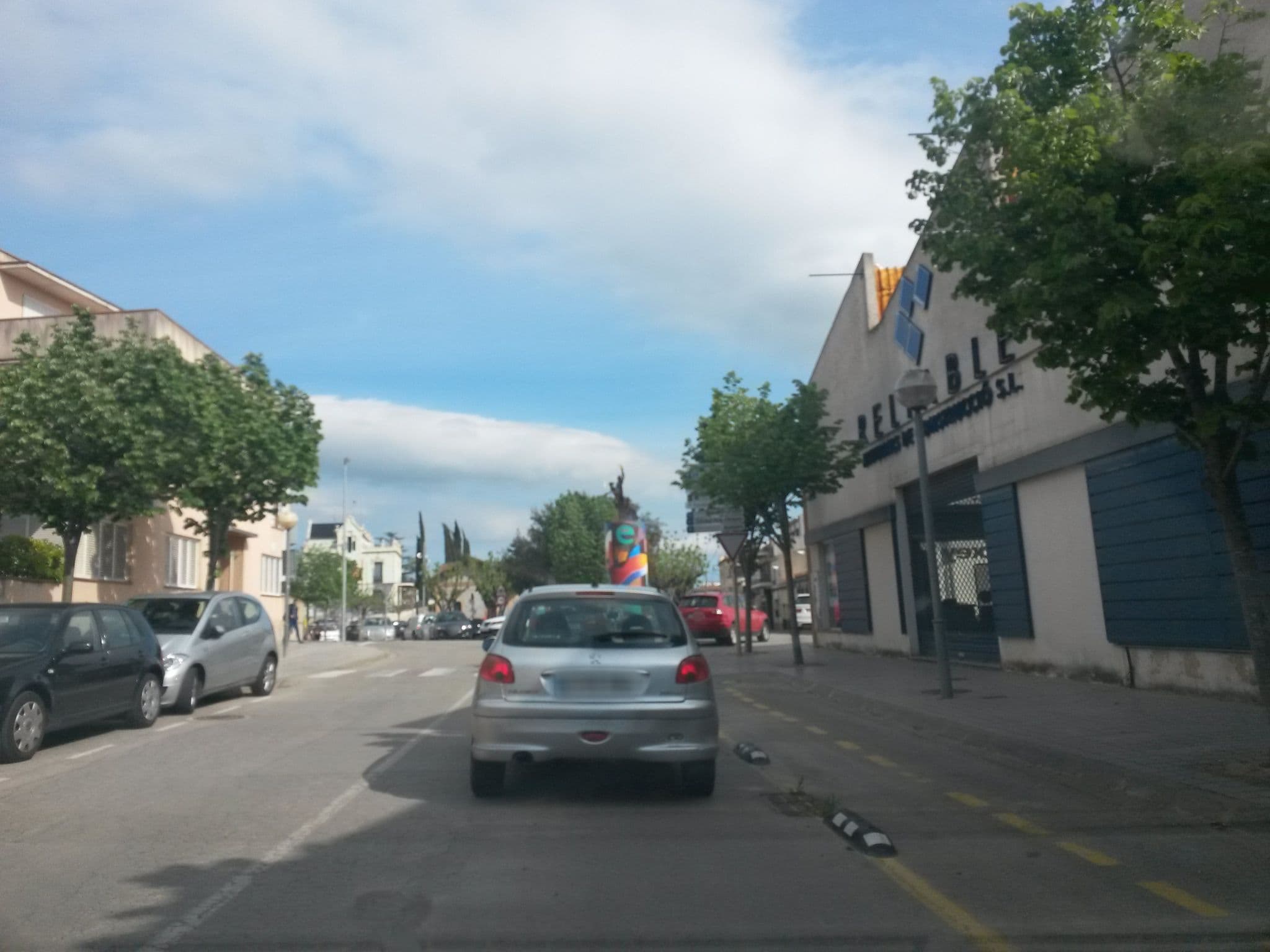 Street view near Hotel Mas Ros, Cassà de la Selva — © xevi (CC BY-SA · Mapillary)