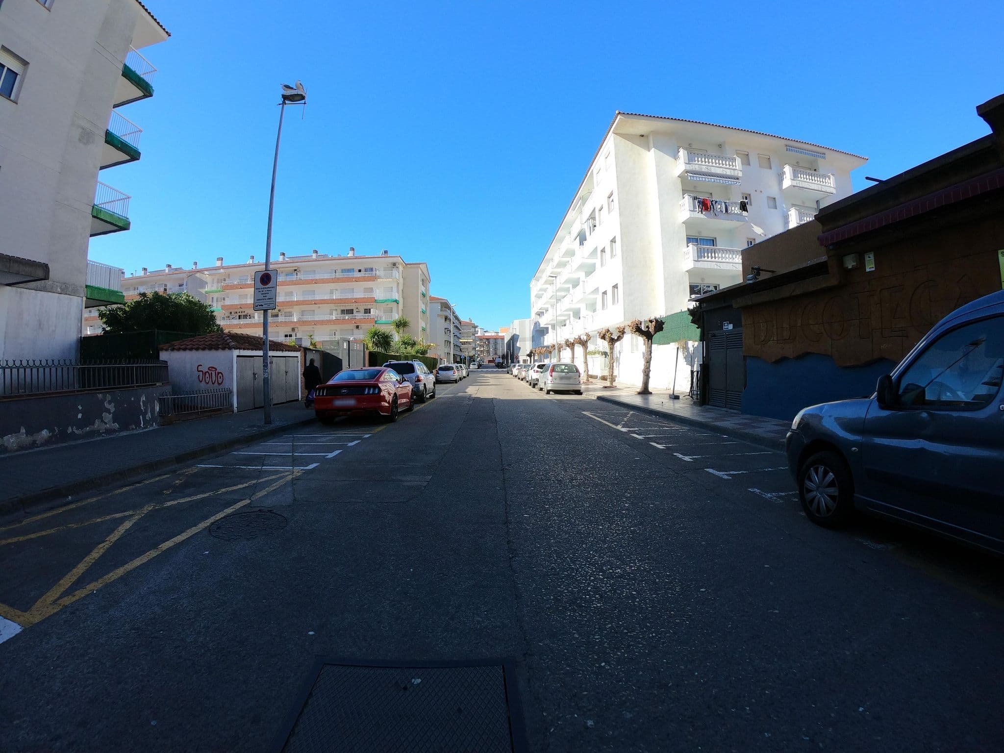 Street view near Apartamentos Menorca, Blanes — © joostjakob (CC BY-SA · Mapillary)