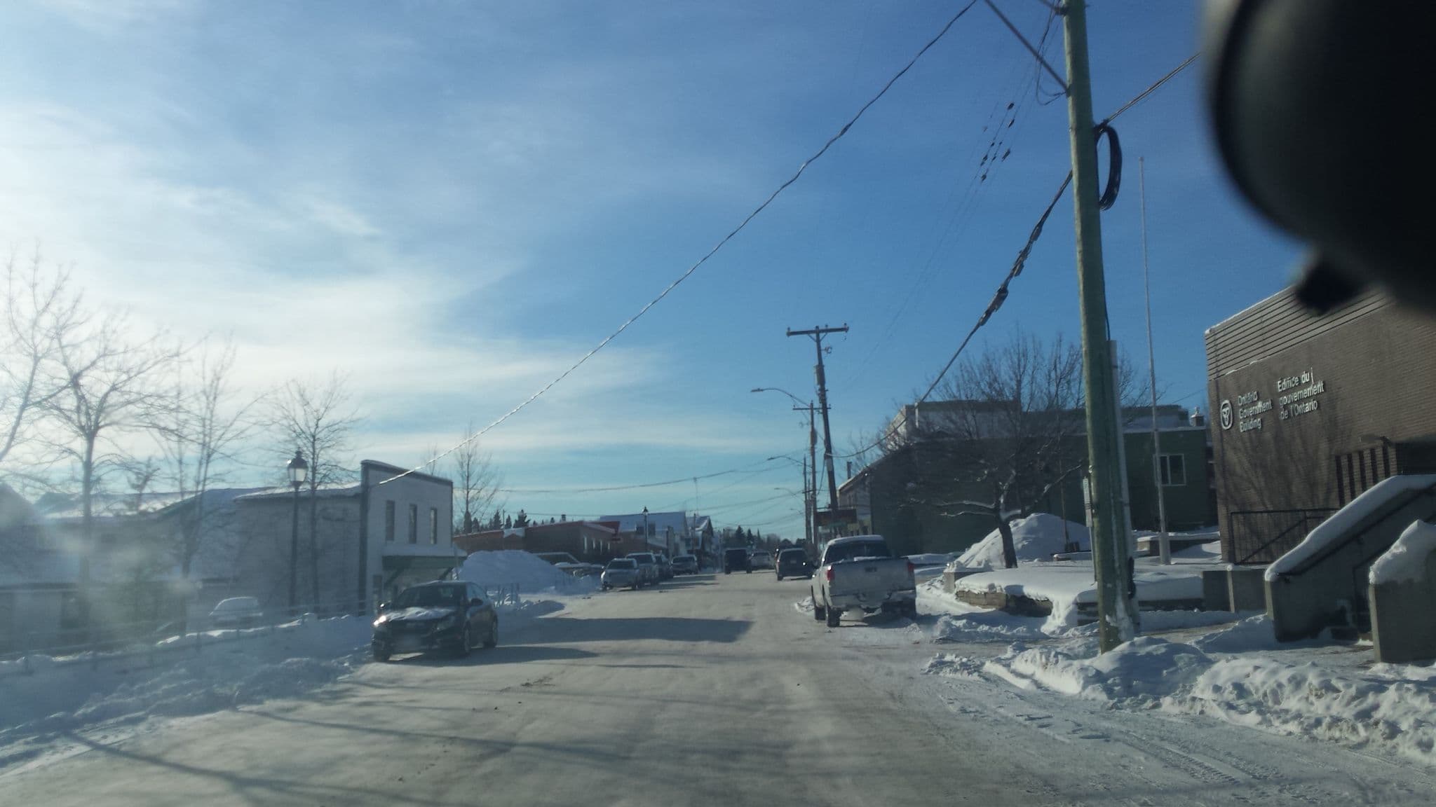 Street view near South Bay on Gull Rock, Red Lake — © tristan (CC BY-SA · Mapillary)
