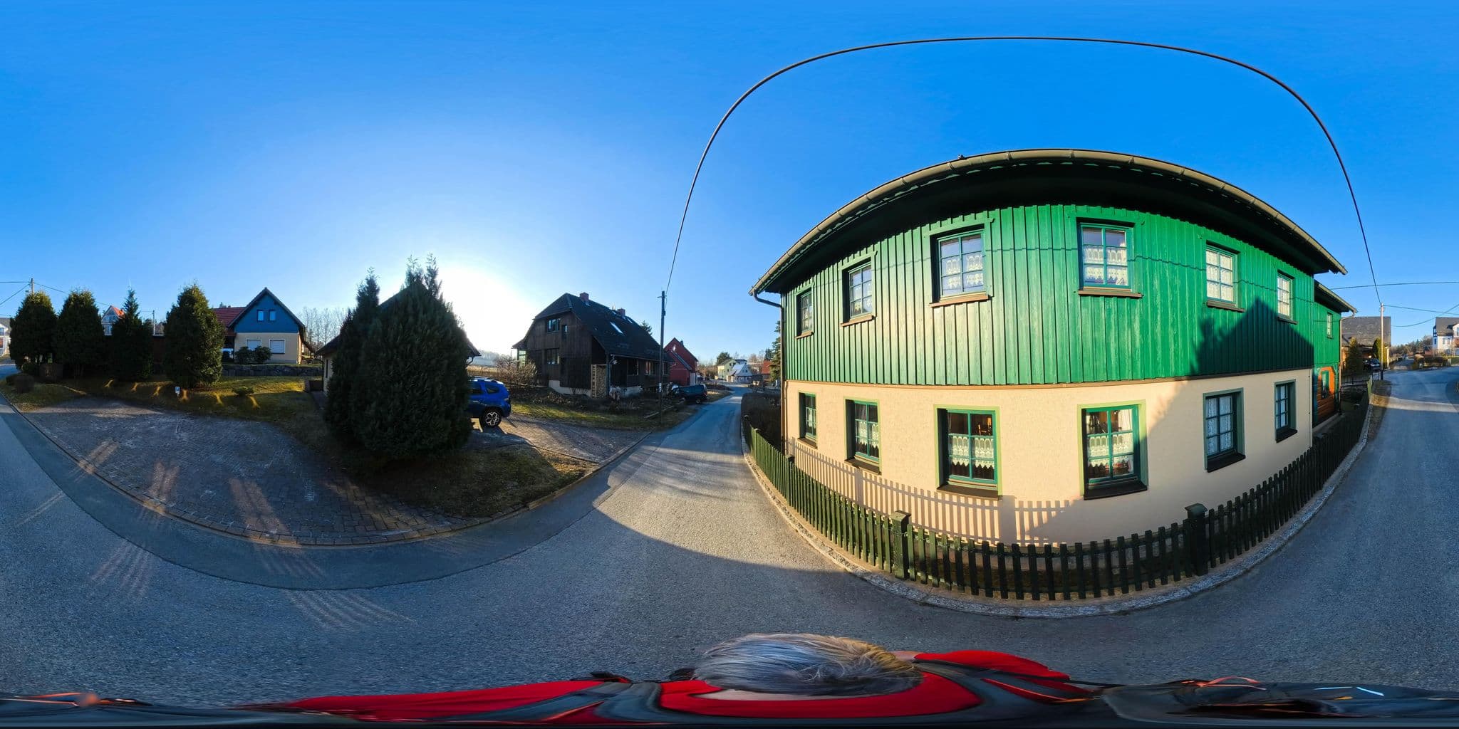 Street view near Ferienhaus "Brunnenhaus", Mikulášovice — © Hol_Ger (CC BY-SA · Mapillary)