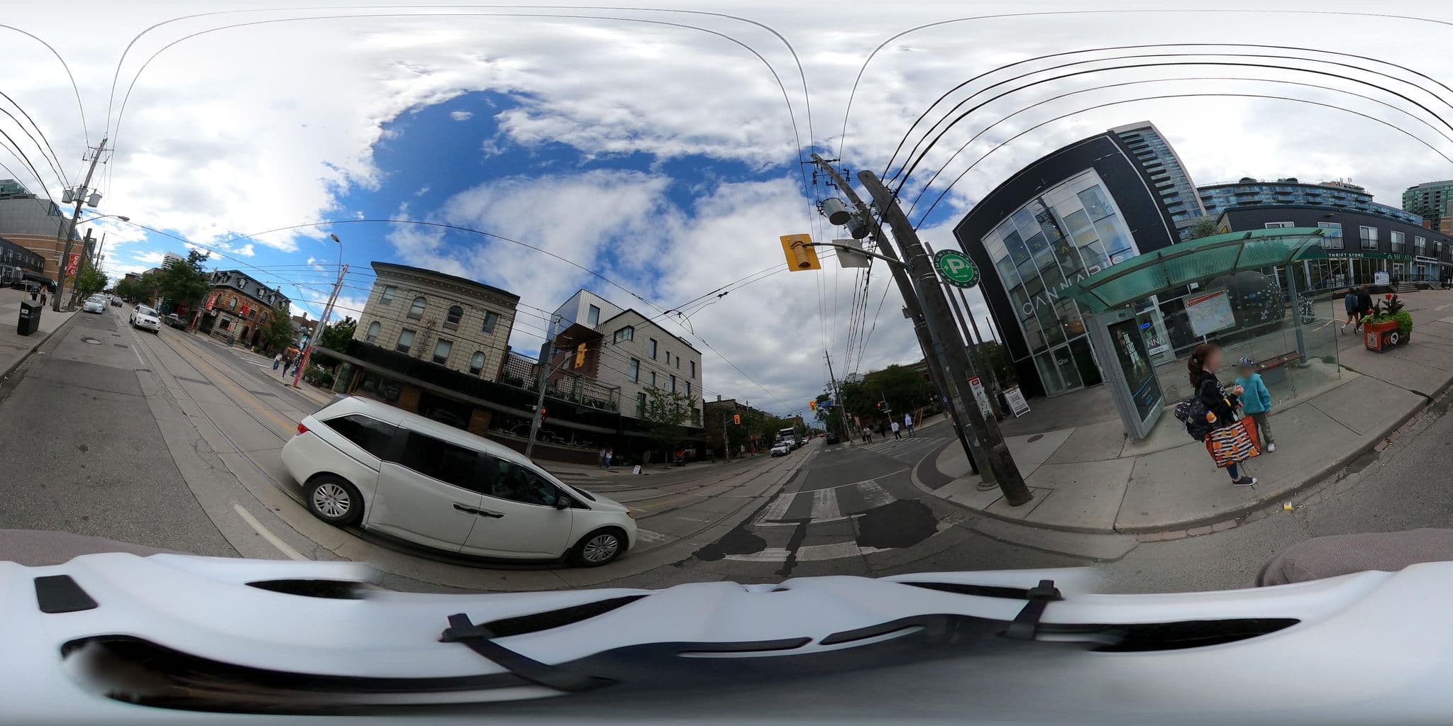 Street view near Nuit Talks: The Protest Panel @ The Drake Hotel (Drake Underground), Little Portugal — © tallcoleman (CC BY-SA · Mapillary)