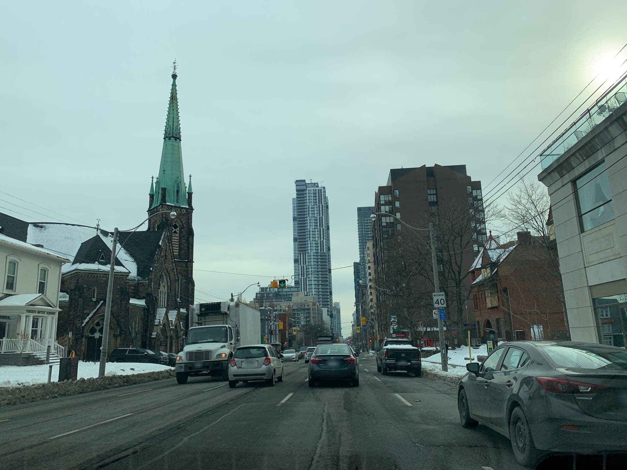 Street view near Swmming Pool, Church-Yonge Corridor — © mdrive (CC BY-SA · Mapillary)