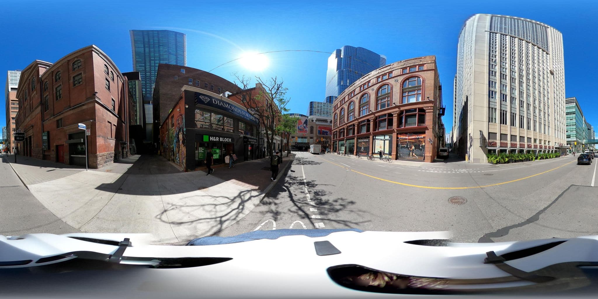 Street view near Dundas Square Studio, Church-Yonge Corridor — © tallcoleman (CC BY-SA · Mapillary)